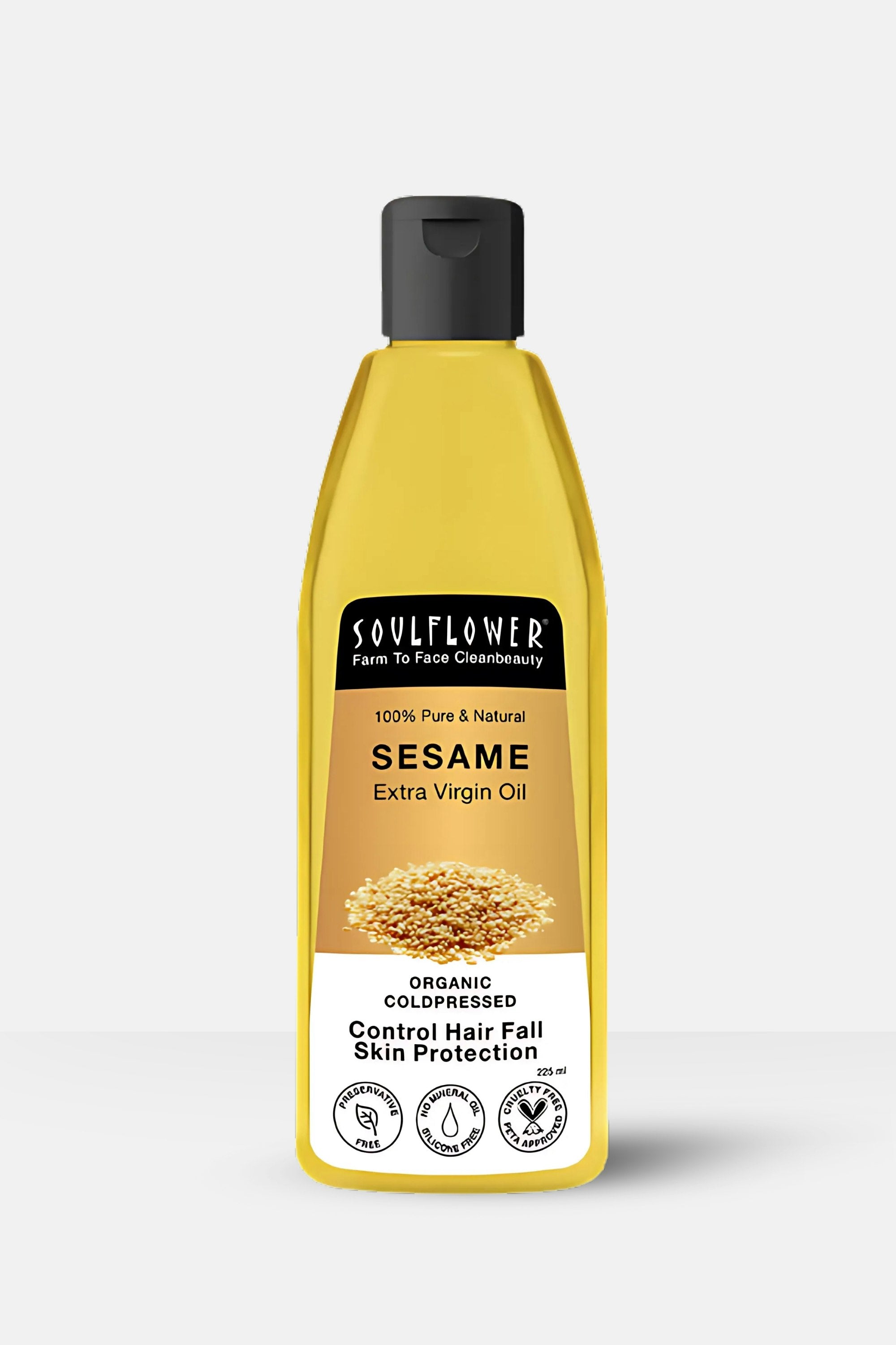 Cold Pressed White Sesame Til Seed Oil