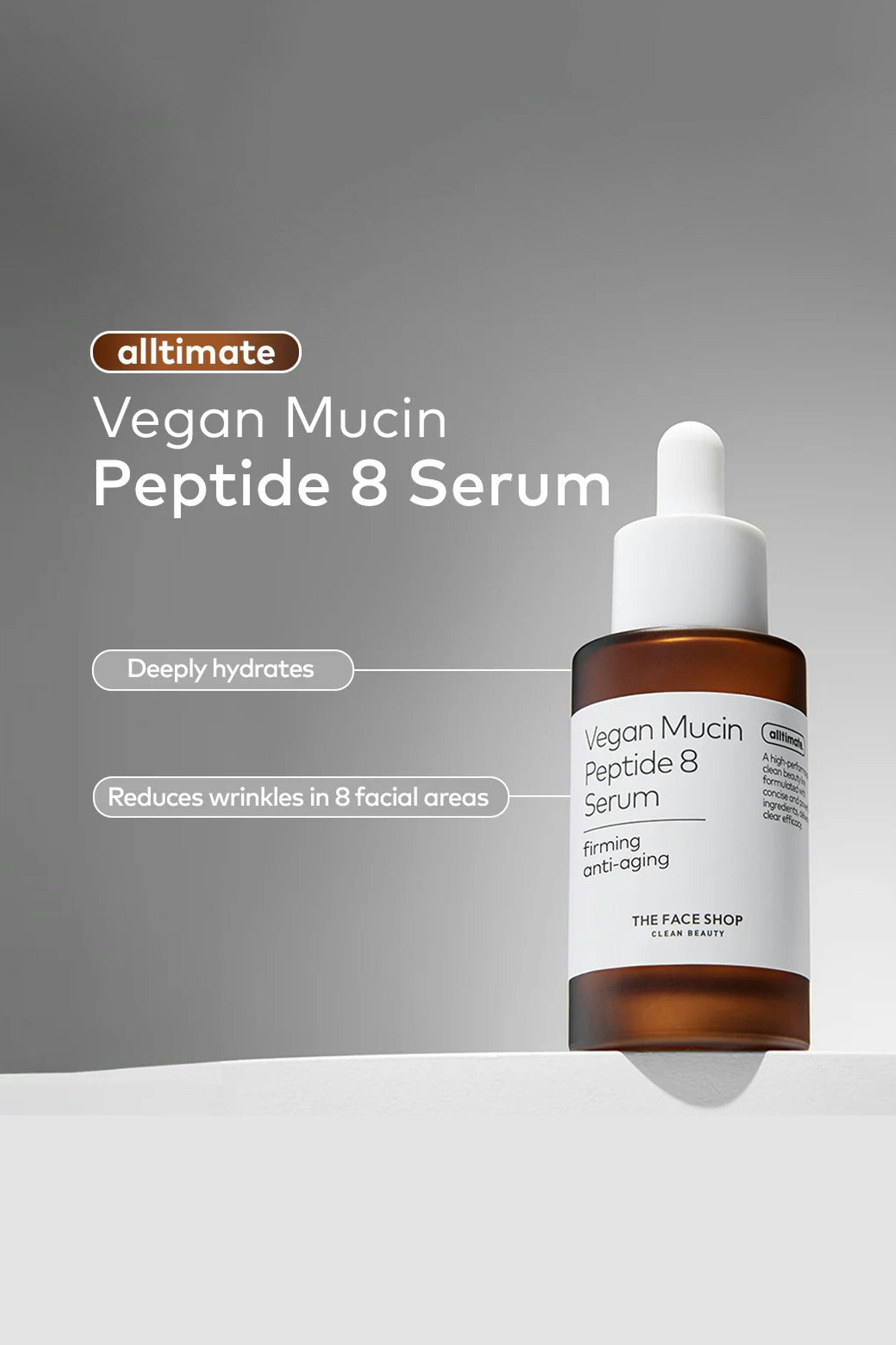 Alltimate Vegan Mucin Peptide 8 Serum