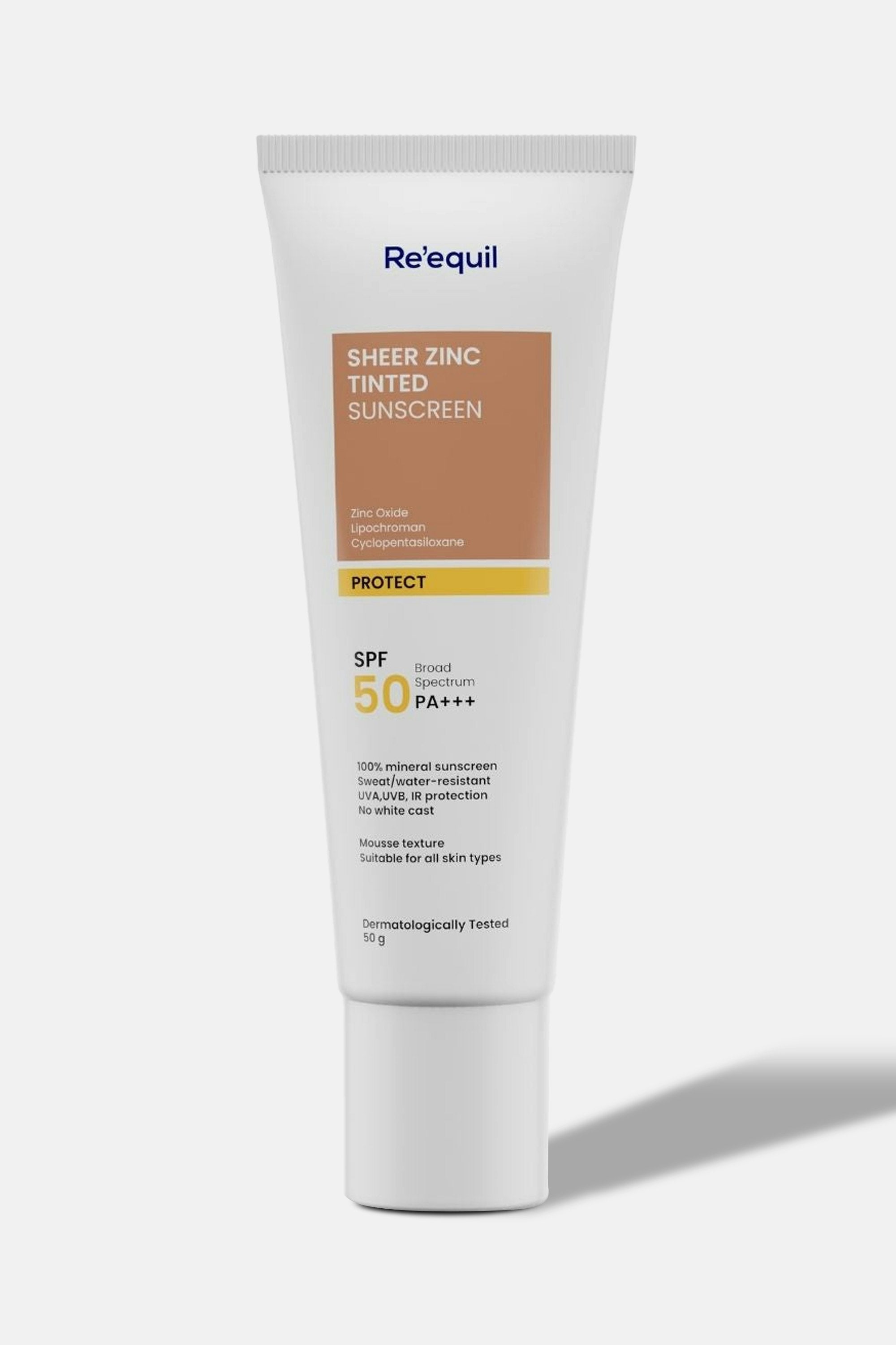Sheer Zinc Tinted Mineral Sunscreen SPF 50 PA+++