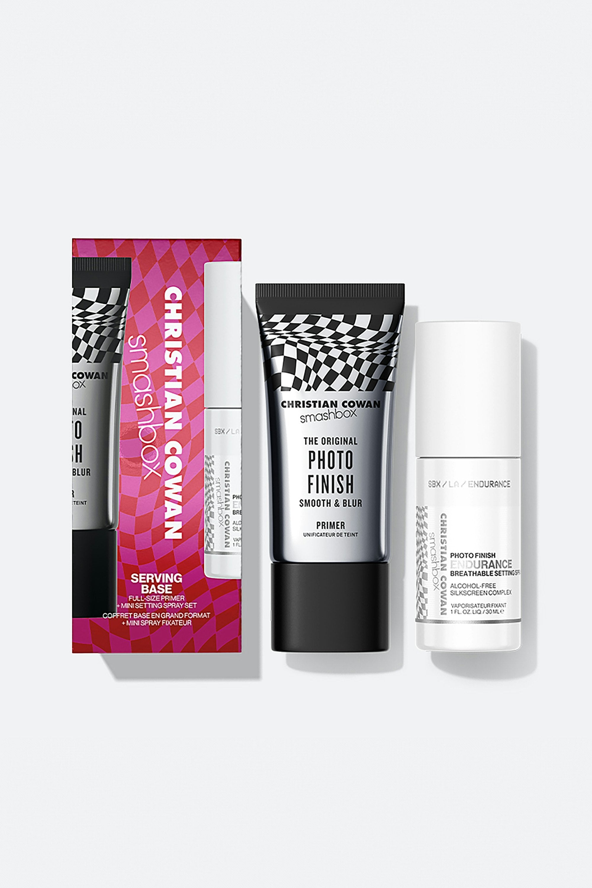 Christian Cowan Serving Base Full-Size Primer + Mini Primer Setting Spray Set