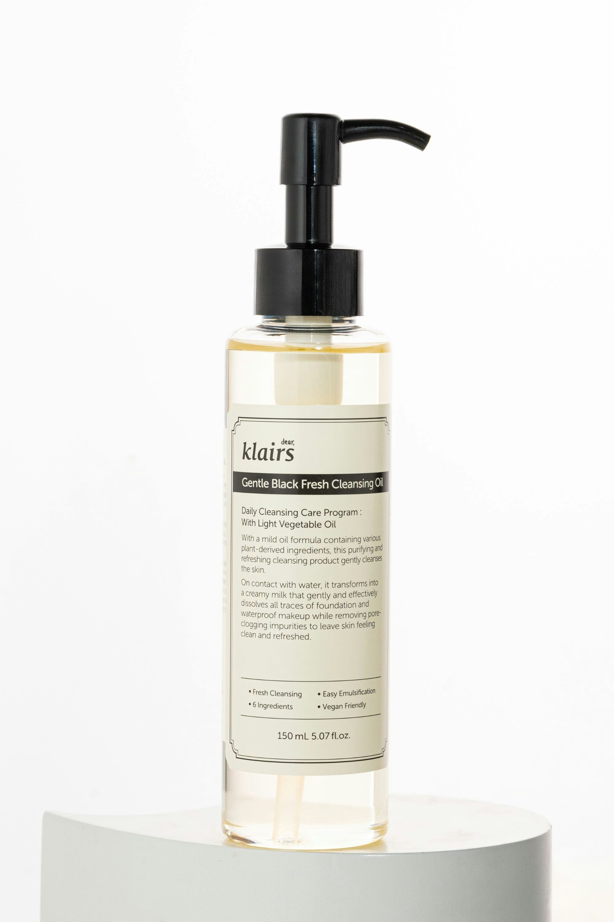 Gentle Black Fresh Cleansing Oil