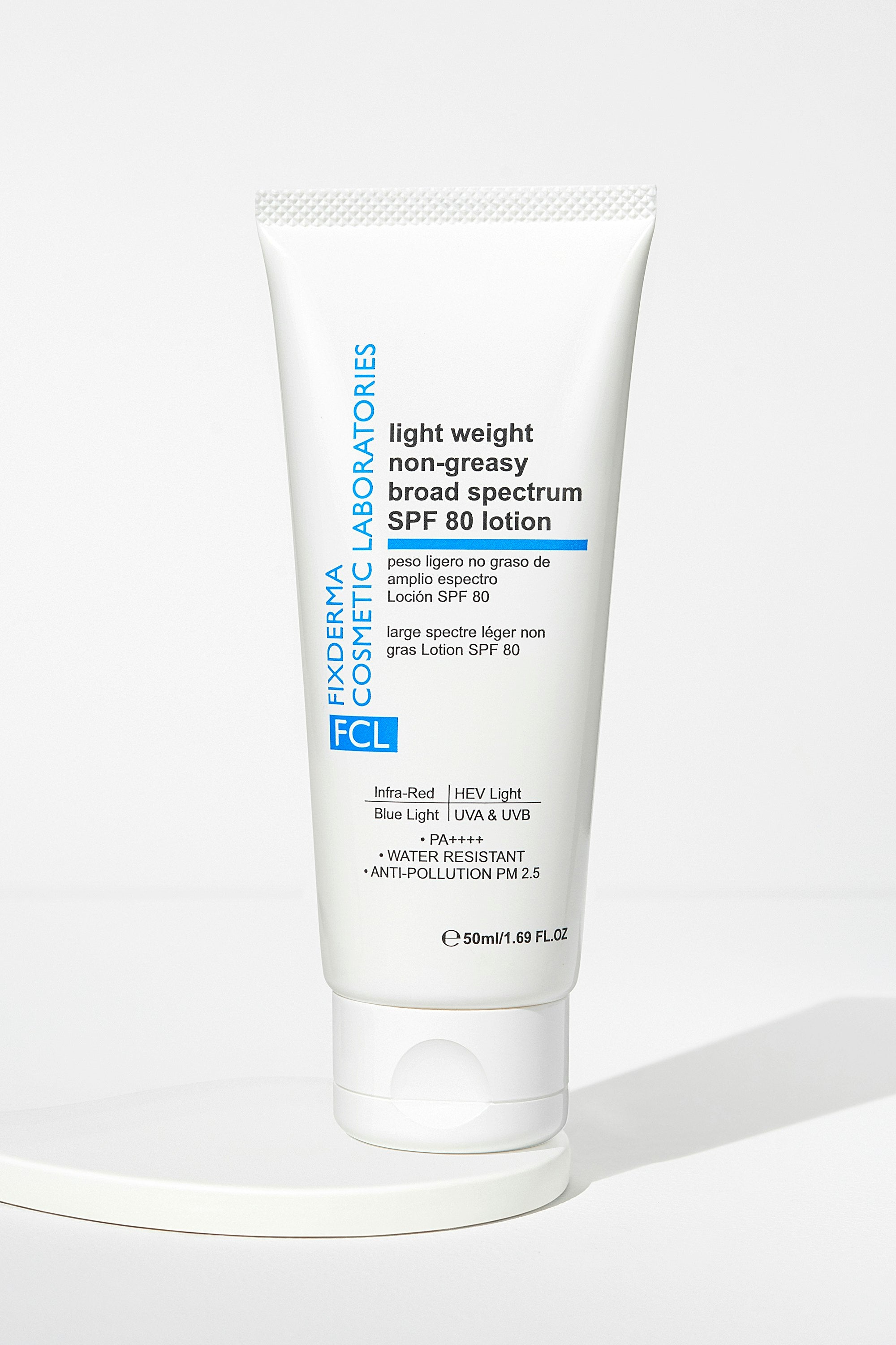 Light weight Non-greasy Broad Spectrum Lotion SPF 80 PA++++ Lotion