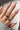 Press On Nail, Shades Of Brown - Long Almond