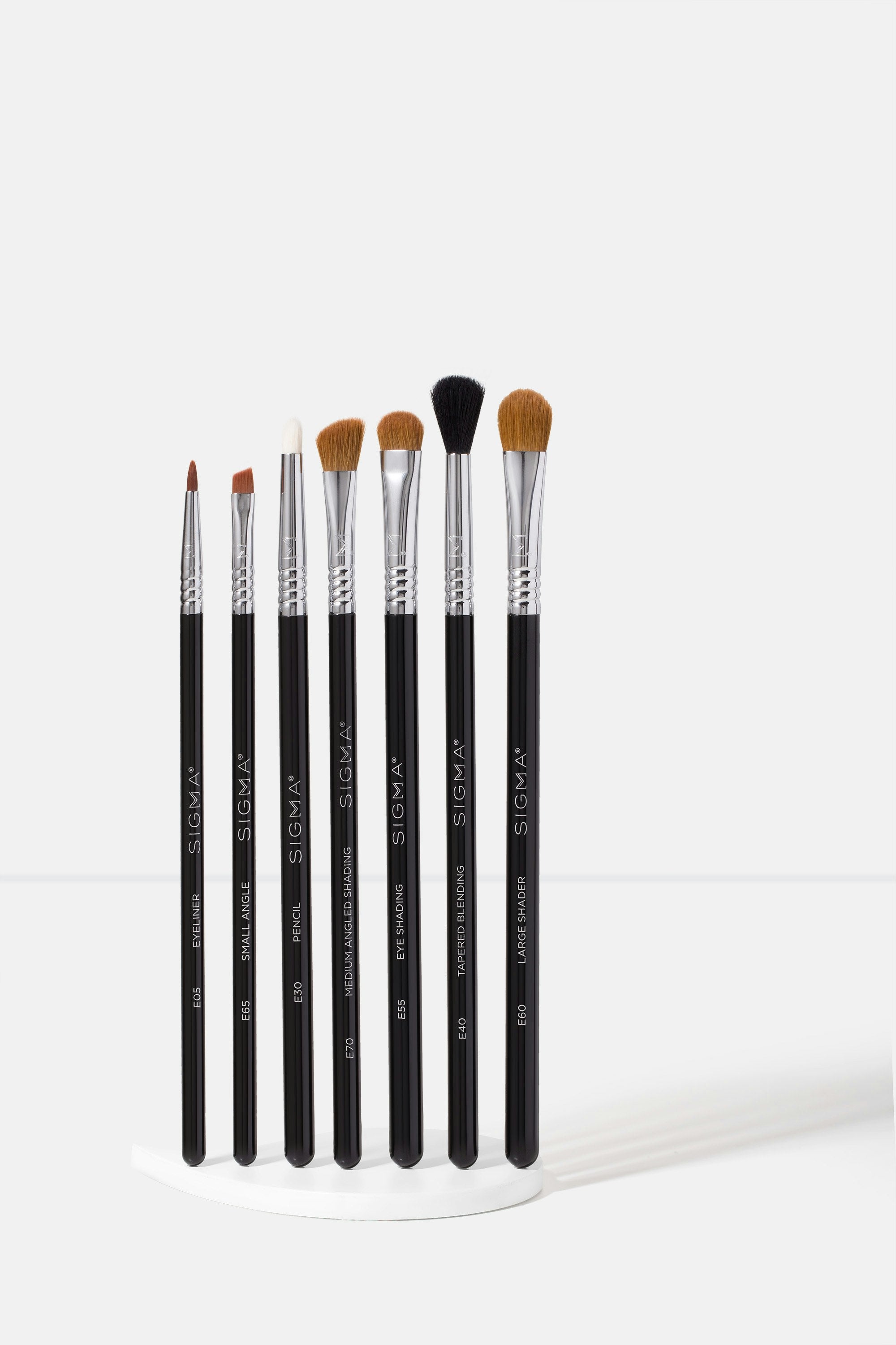 Basic Eye Brush Set - 7 Pieces