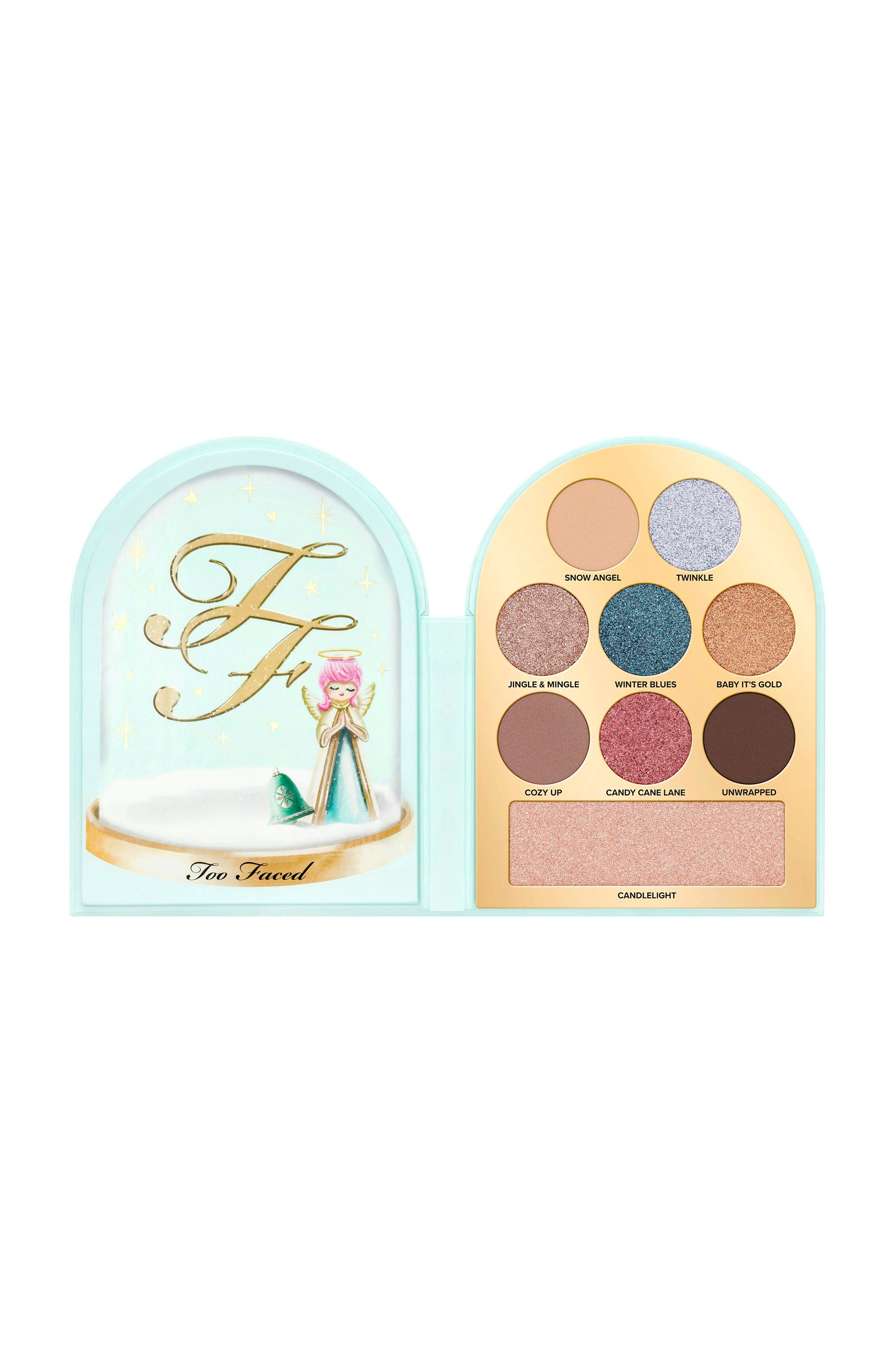 Let It Snow Globes Three-Piece Palette Gift Set