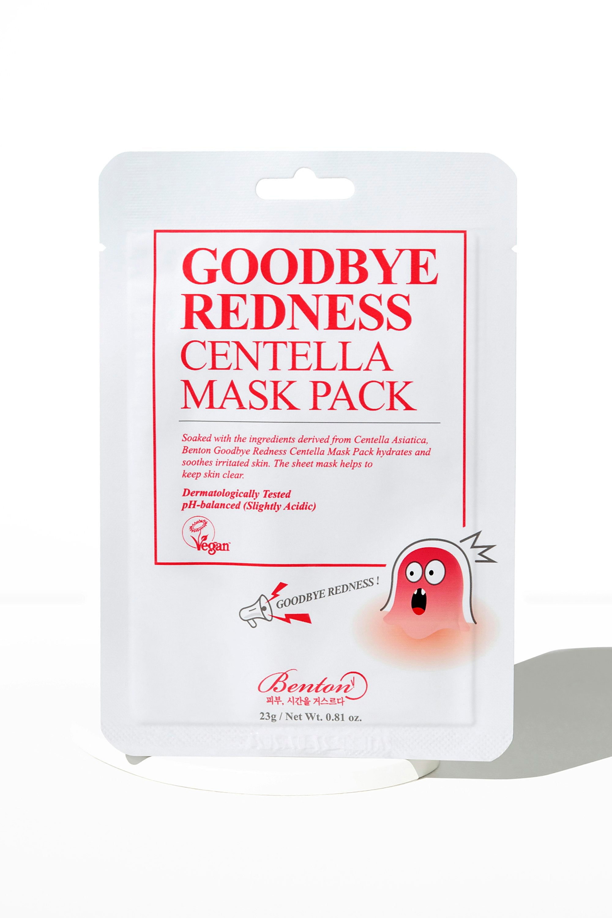 Goodbye Redness Centella Mask Pack