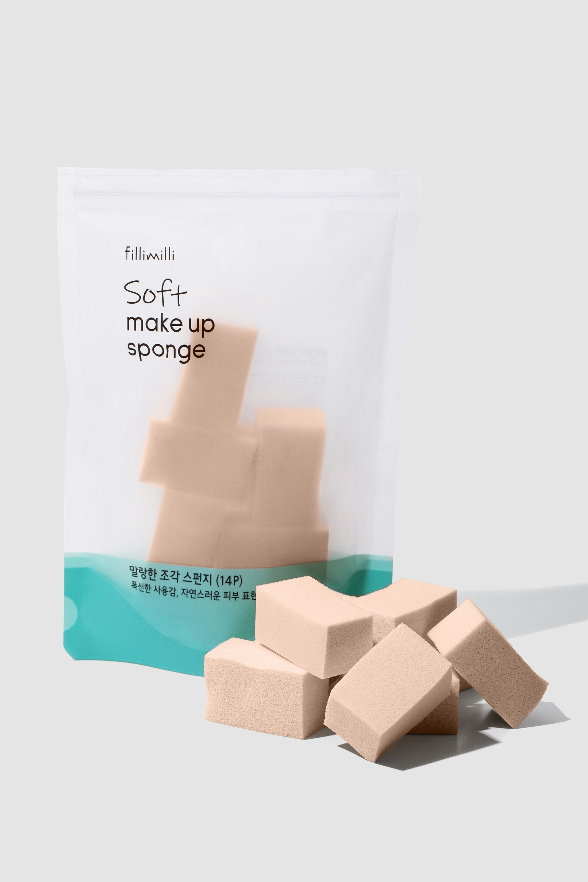 Soft Make Up Sponge, 14 Pieces