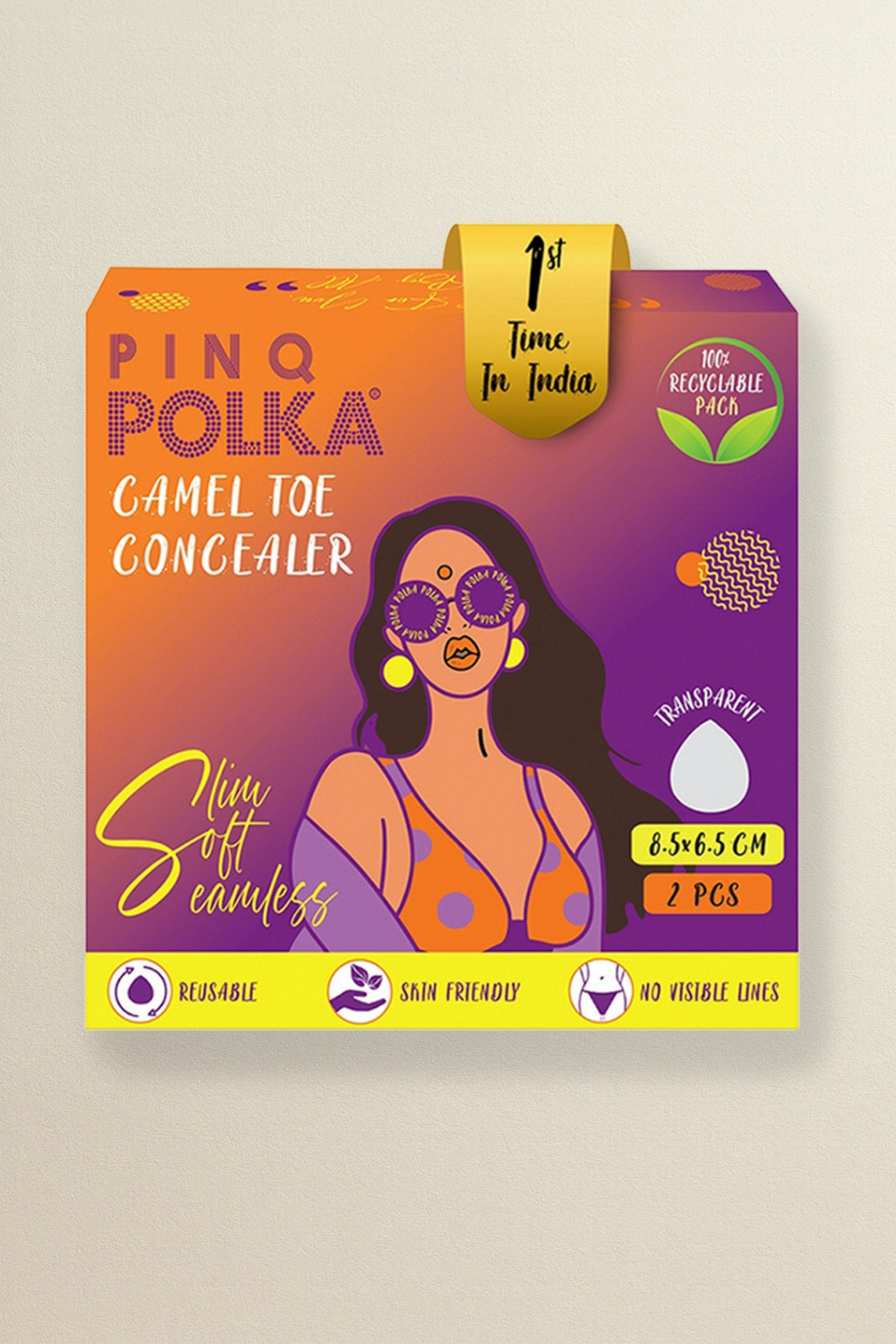 Polka Reusable Camel Toe Concealer