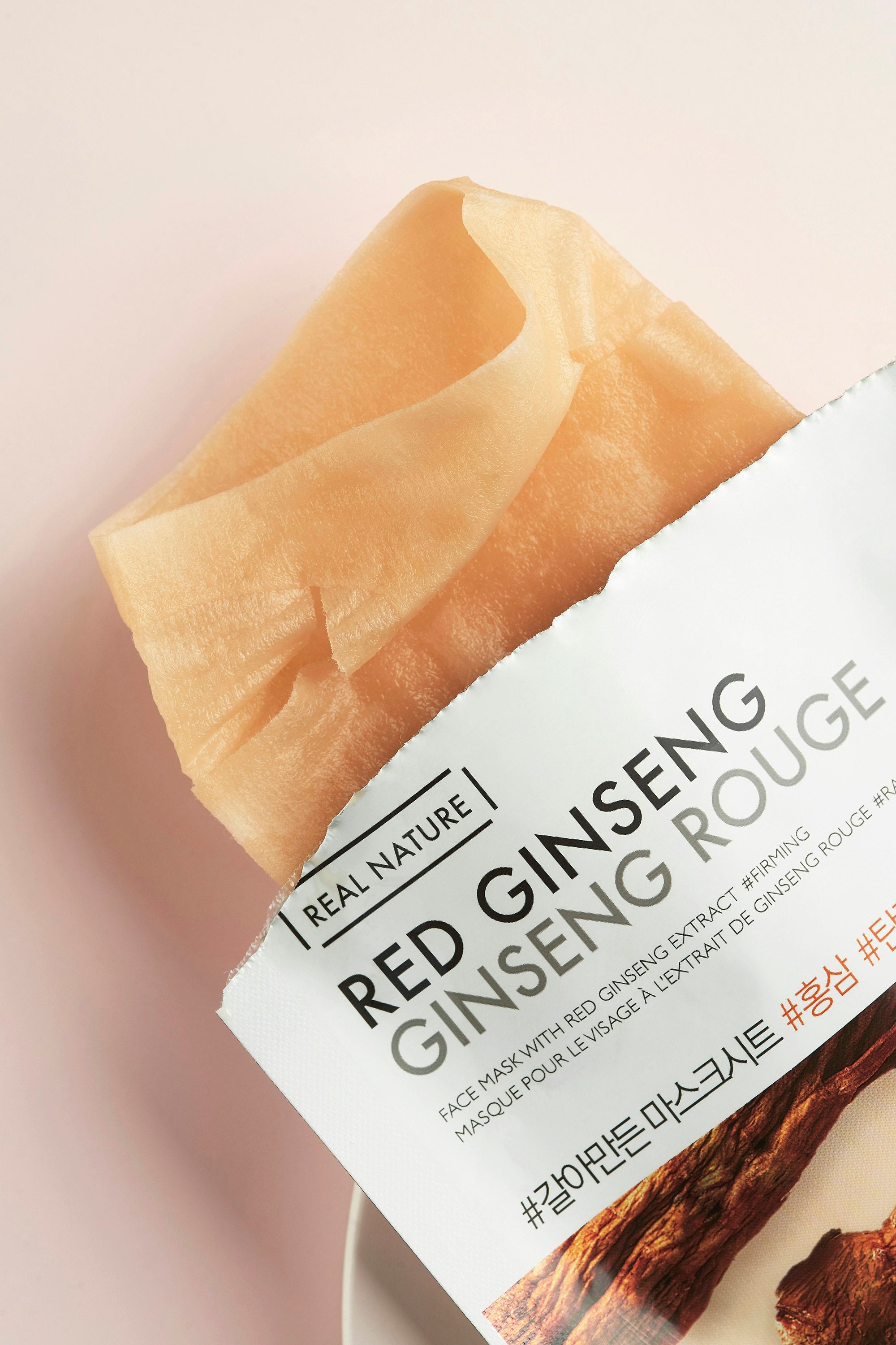 Real Nature Red Ginseng Face Mask