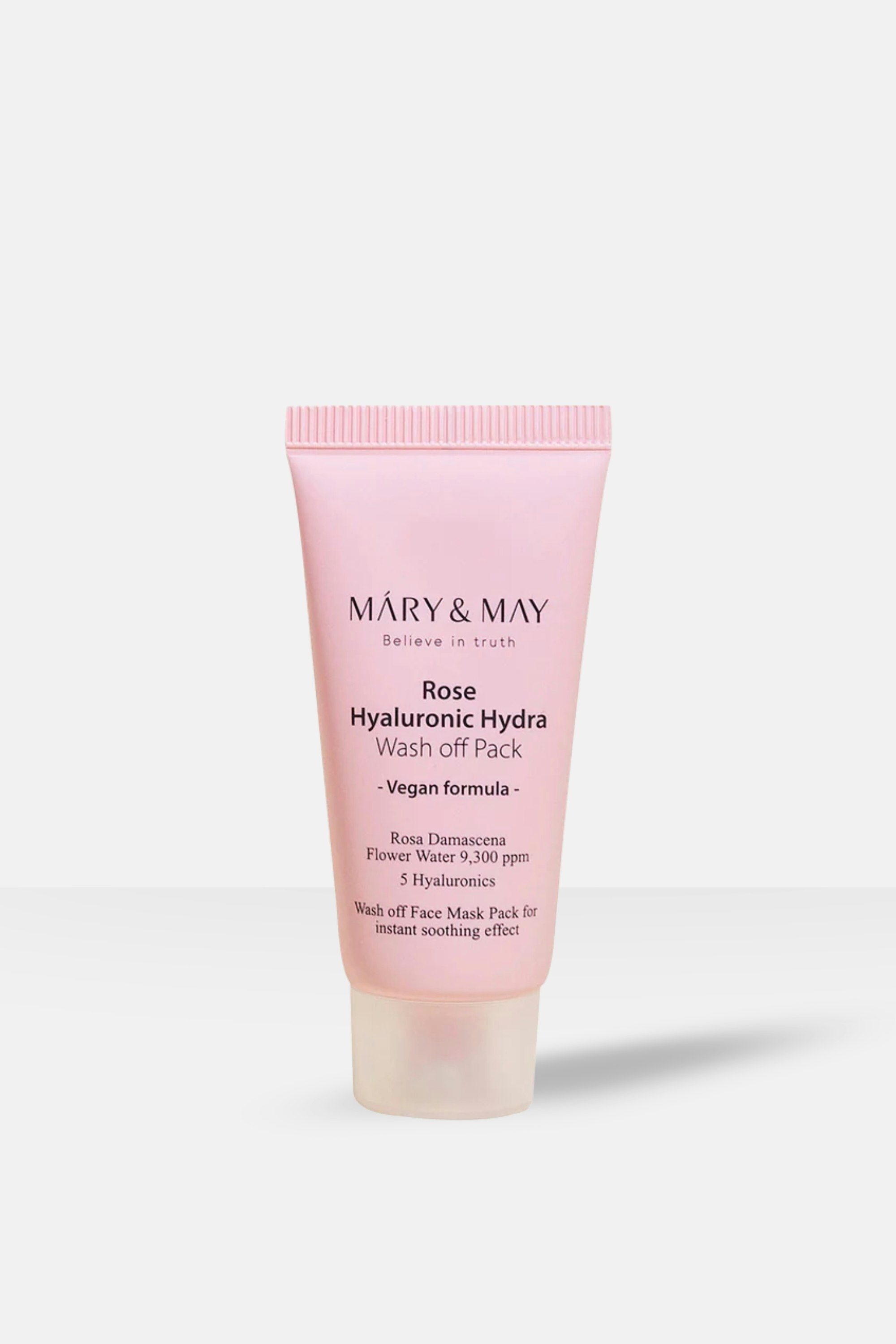 Rose Hyaluronic Hydra Wash off Pack