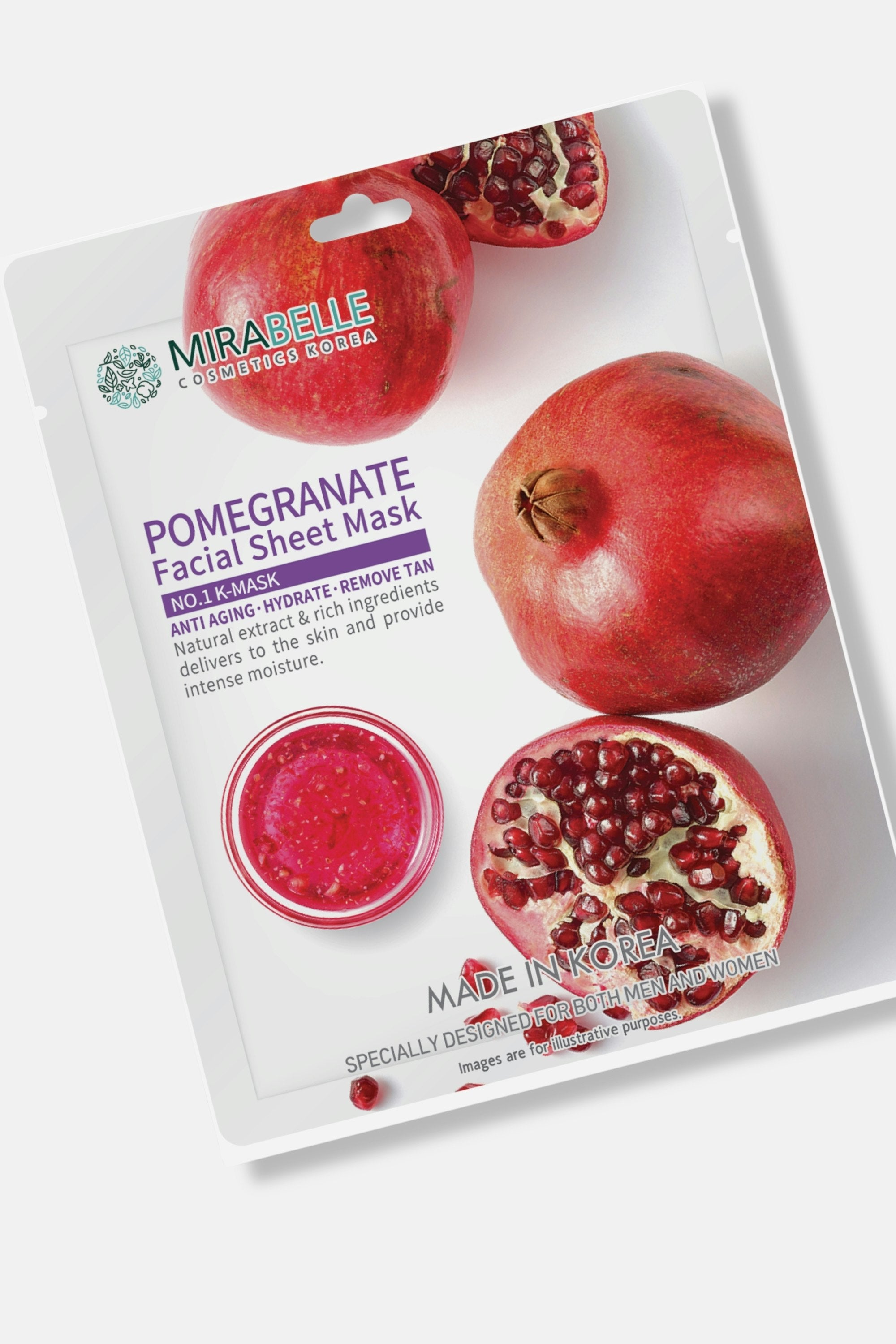 Pomegranate Fairness Facial Sheet Mask