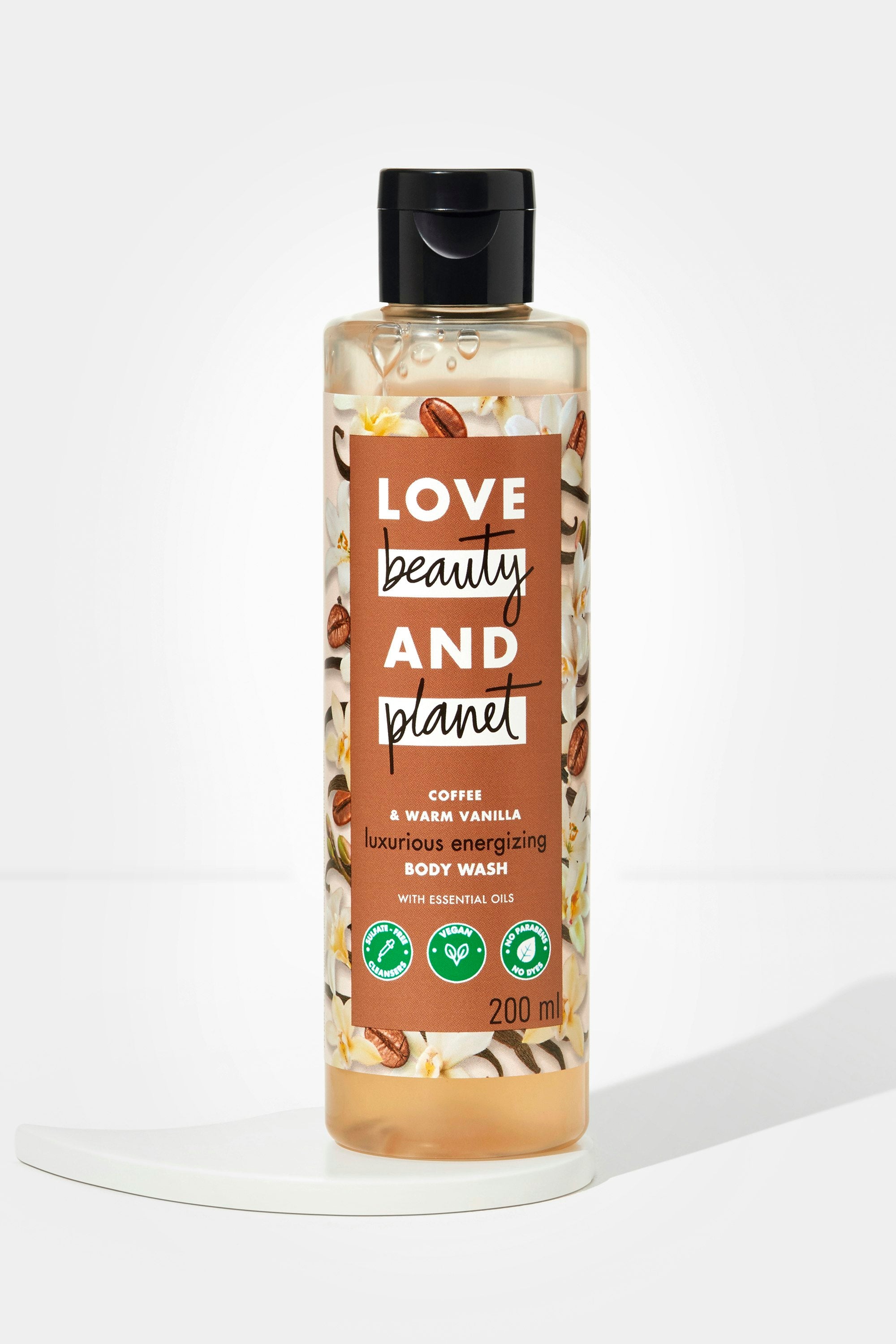 Coffee & Warm Vanilla Luxurious Energizing Body Wash