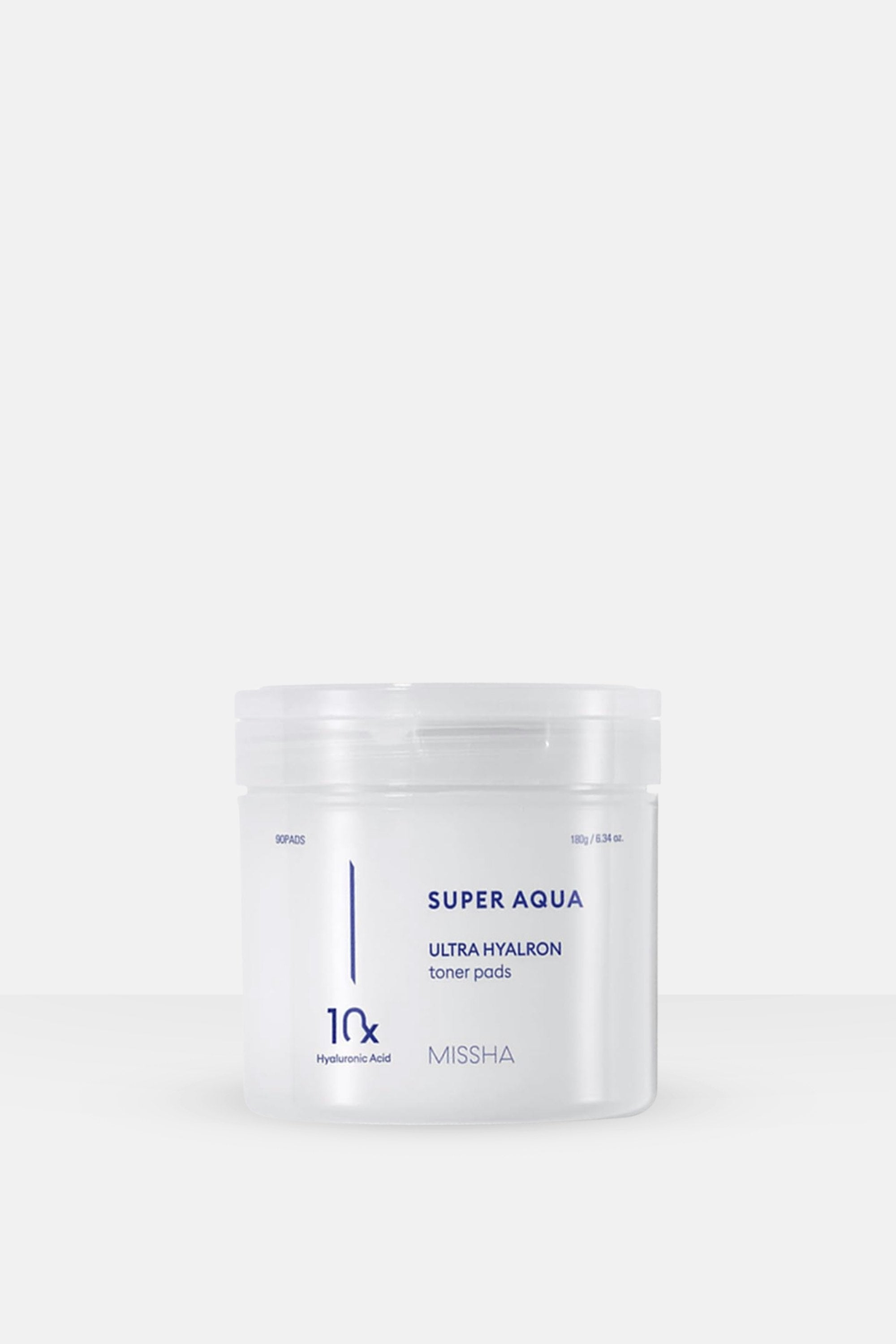 Super Aqua Ultra Hyalron Toner Pads