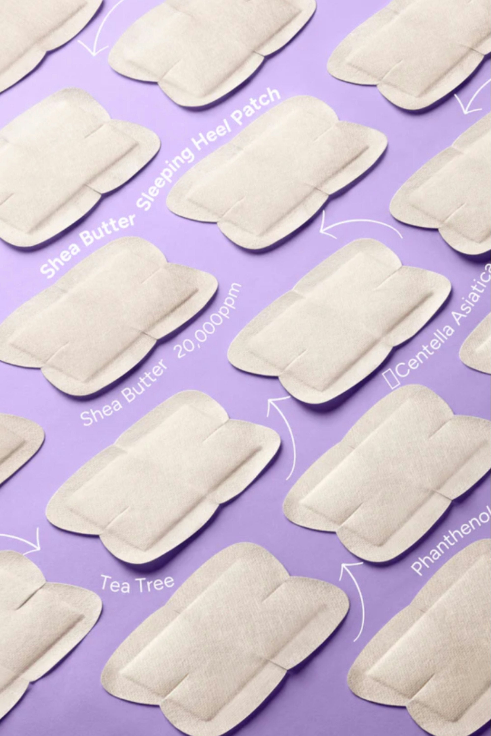 Shea Butter Sleeping Heel Patch