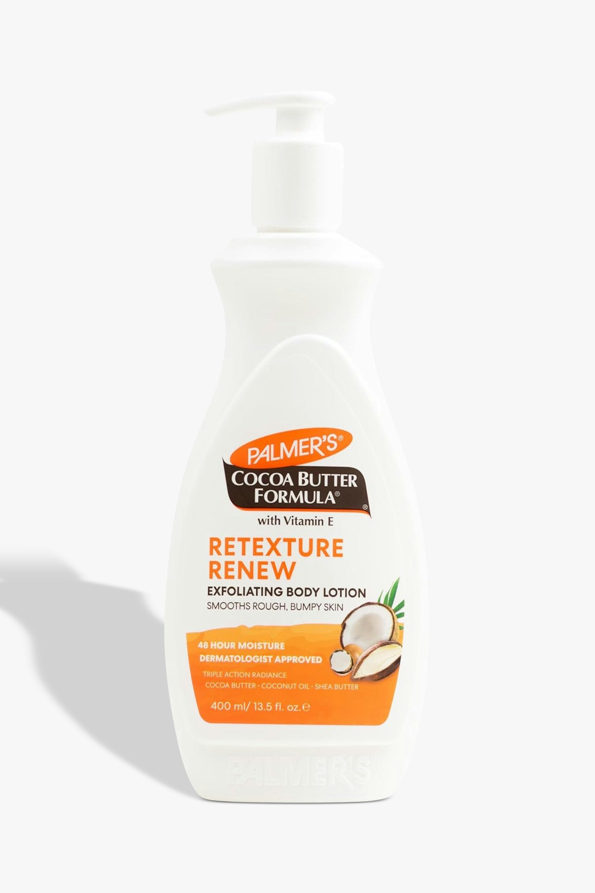 Cocoa Butter Formula Retexture Renew Exfoliating Body Lotion