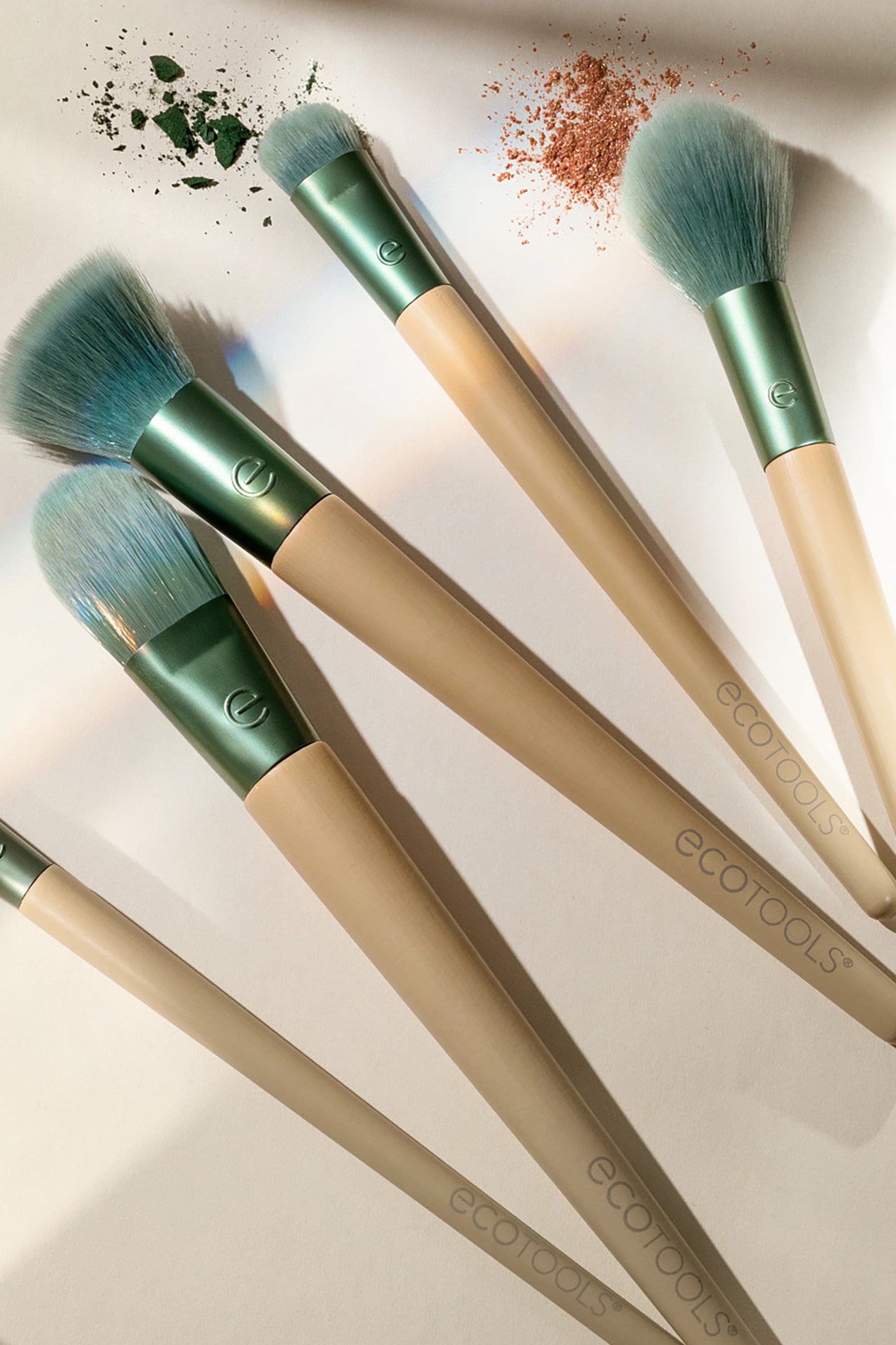 Elements Super-Natural Face Makeup Brush Kit, 5 Pieces