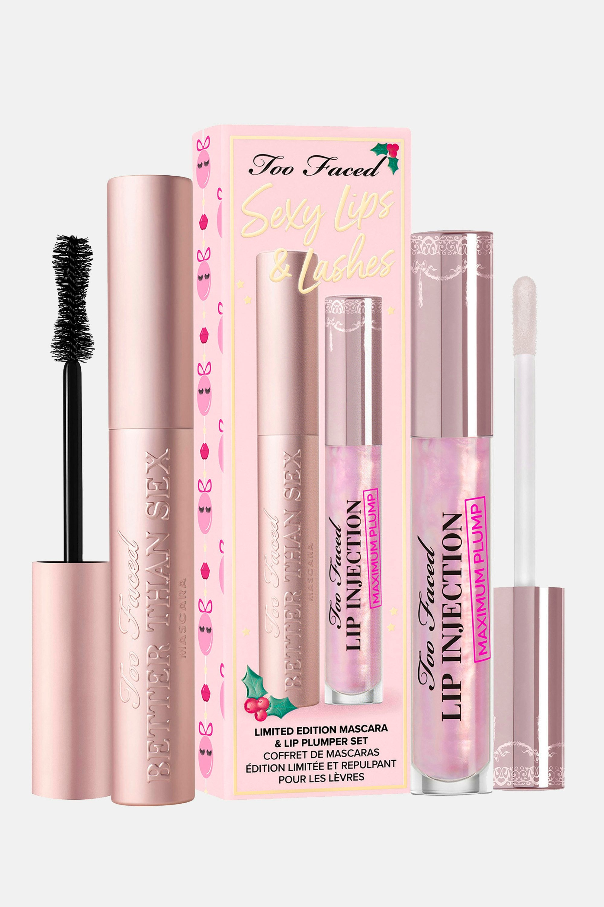 Sexy Lips & Lashes Mascara and Lip Plumper Set