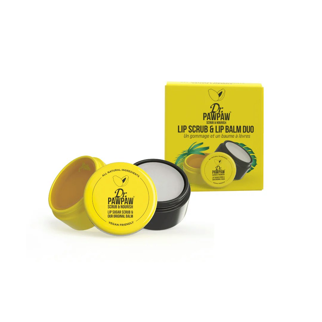 Lip Scrub & Nourish Balm Duo