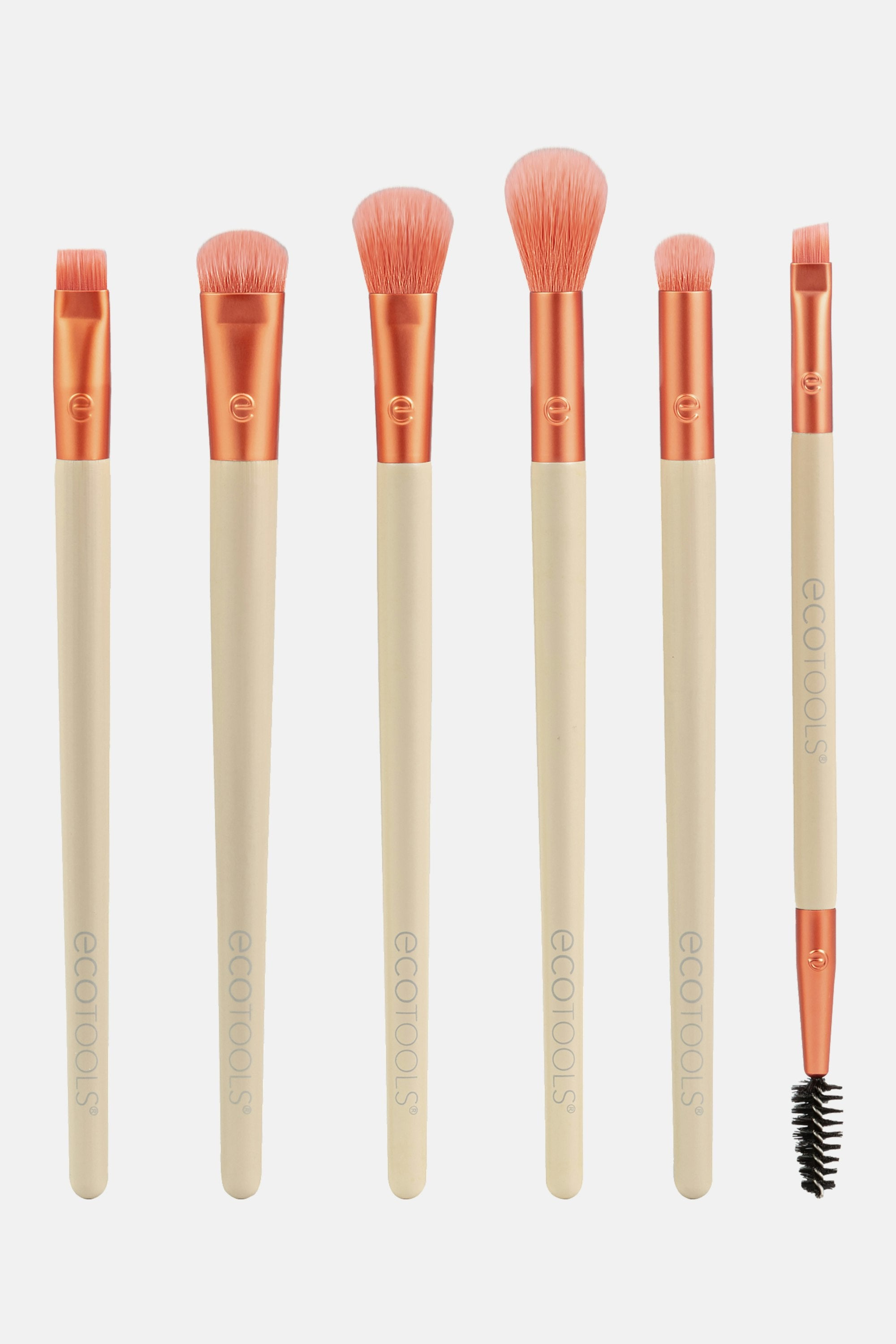 Elements Fiery Eyes Eye Makeup Brush Kit, 6 Pieces