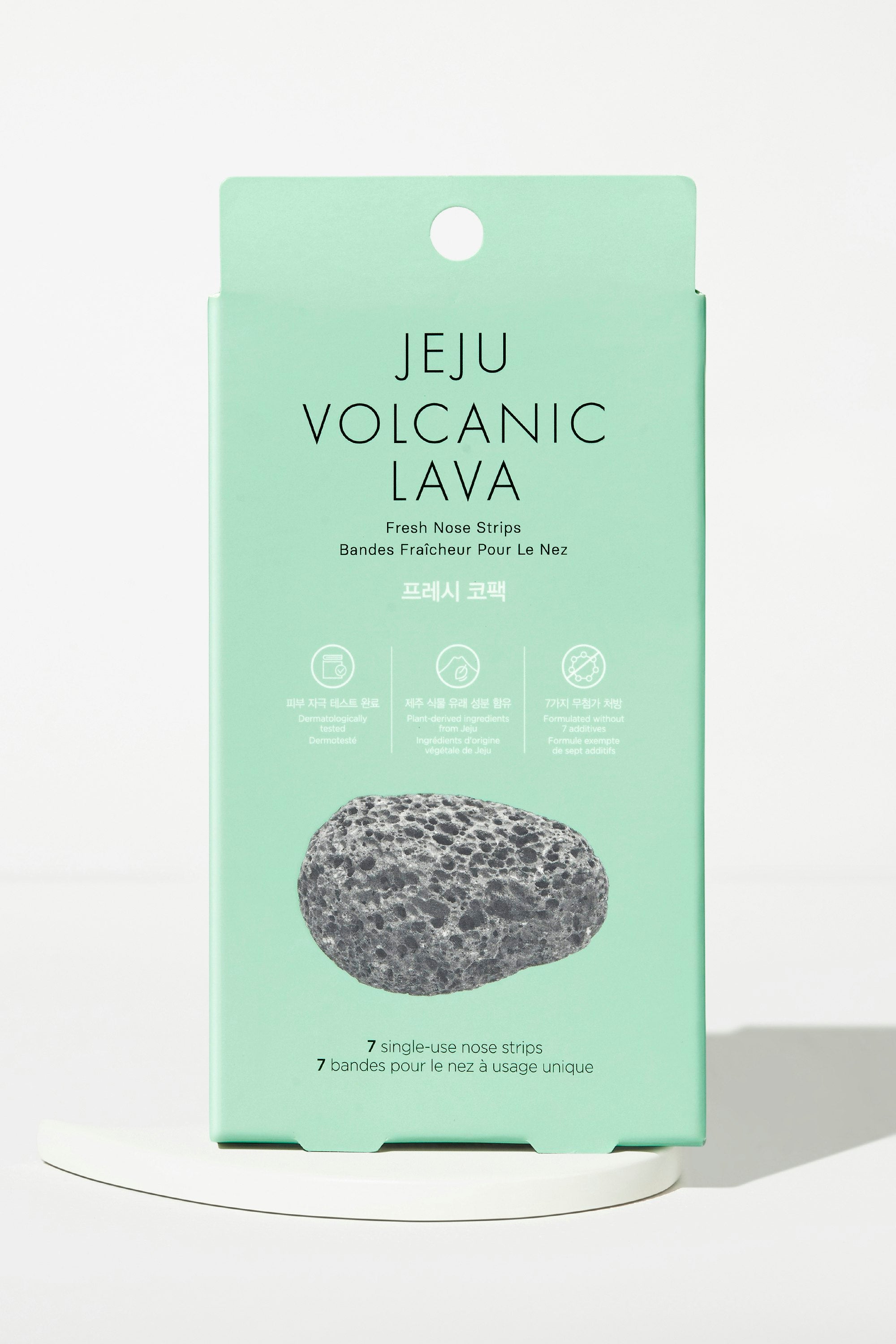 Jeju Volcanic Lava Fresh Nose Strips
