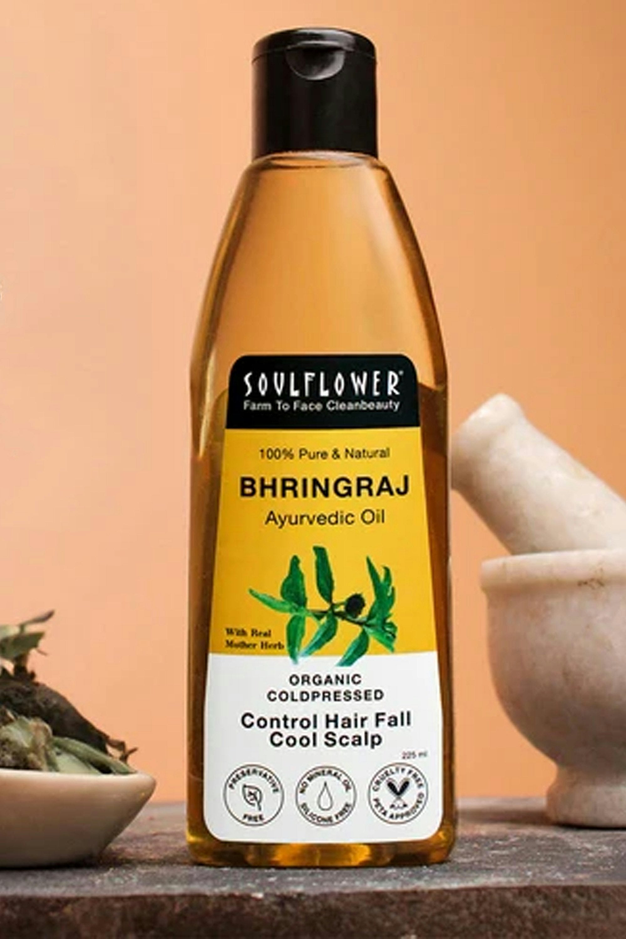 Ayurvedic Bhringraj Coconut Hair Growth Oil