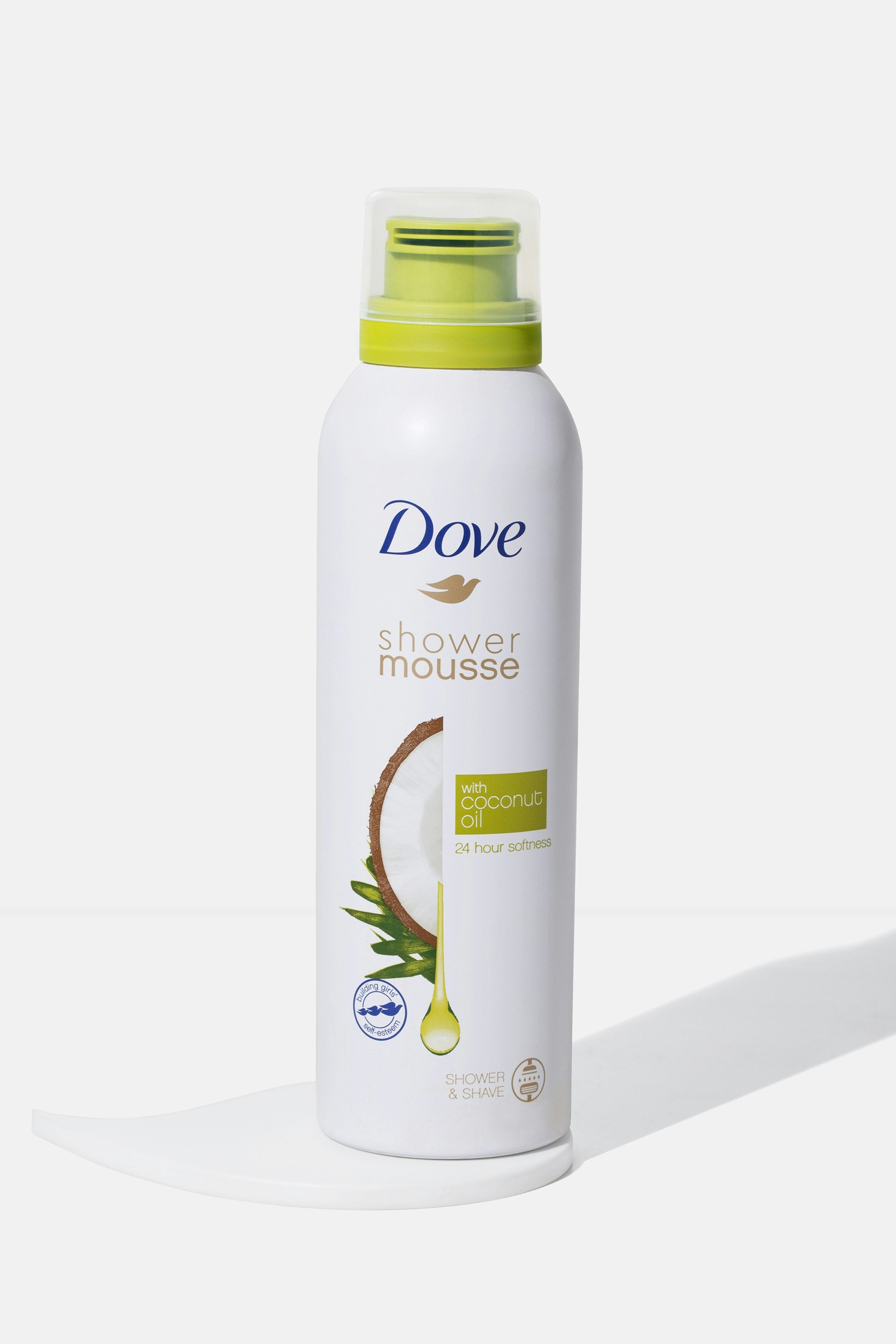 Shower Mousse With Coconut Oil