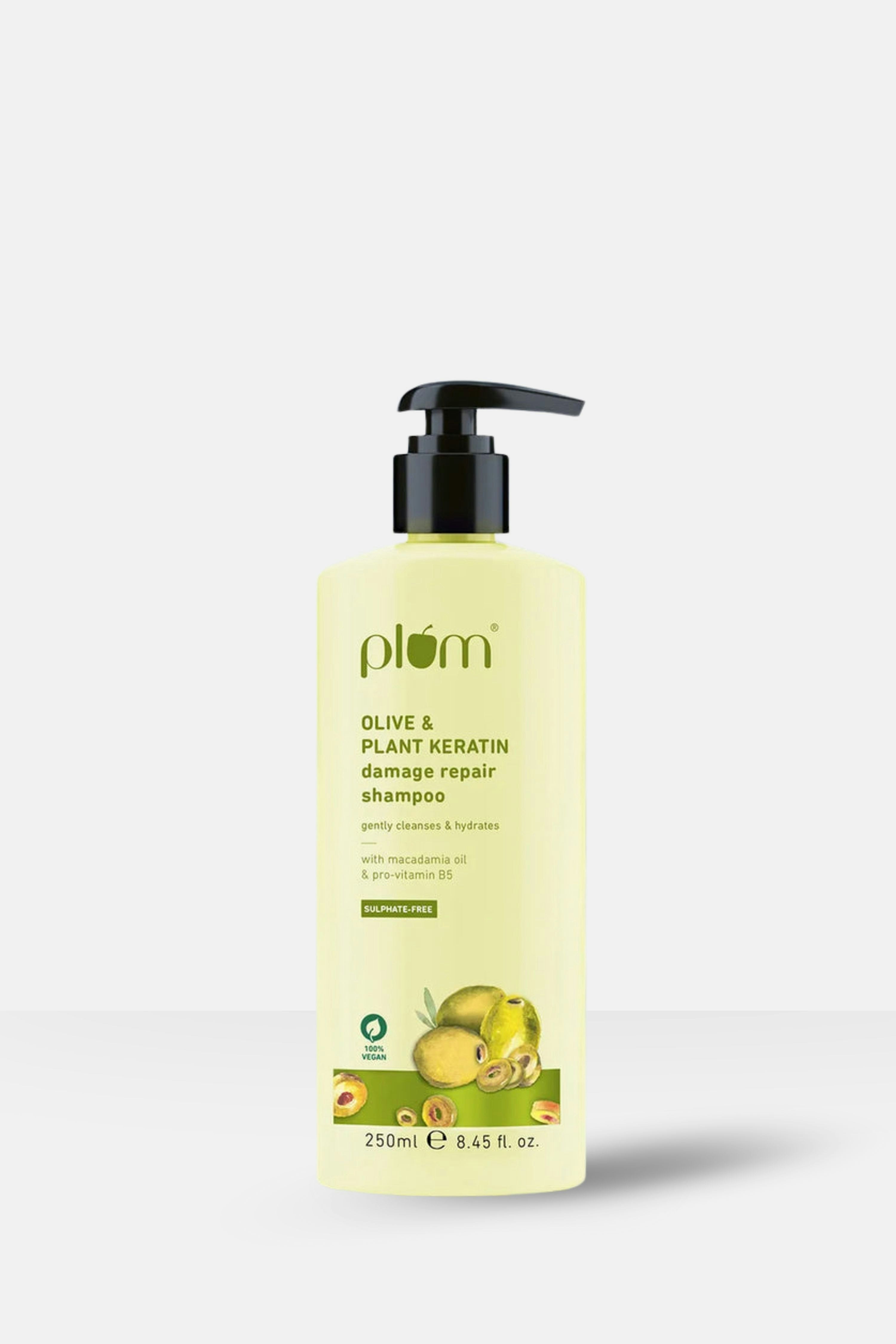 Olive & Plant Keratin Damage Repair Shampoo