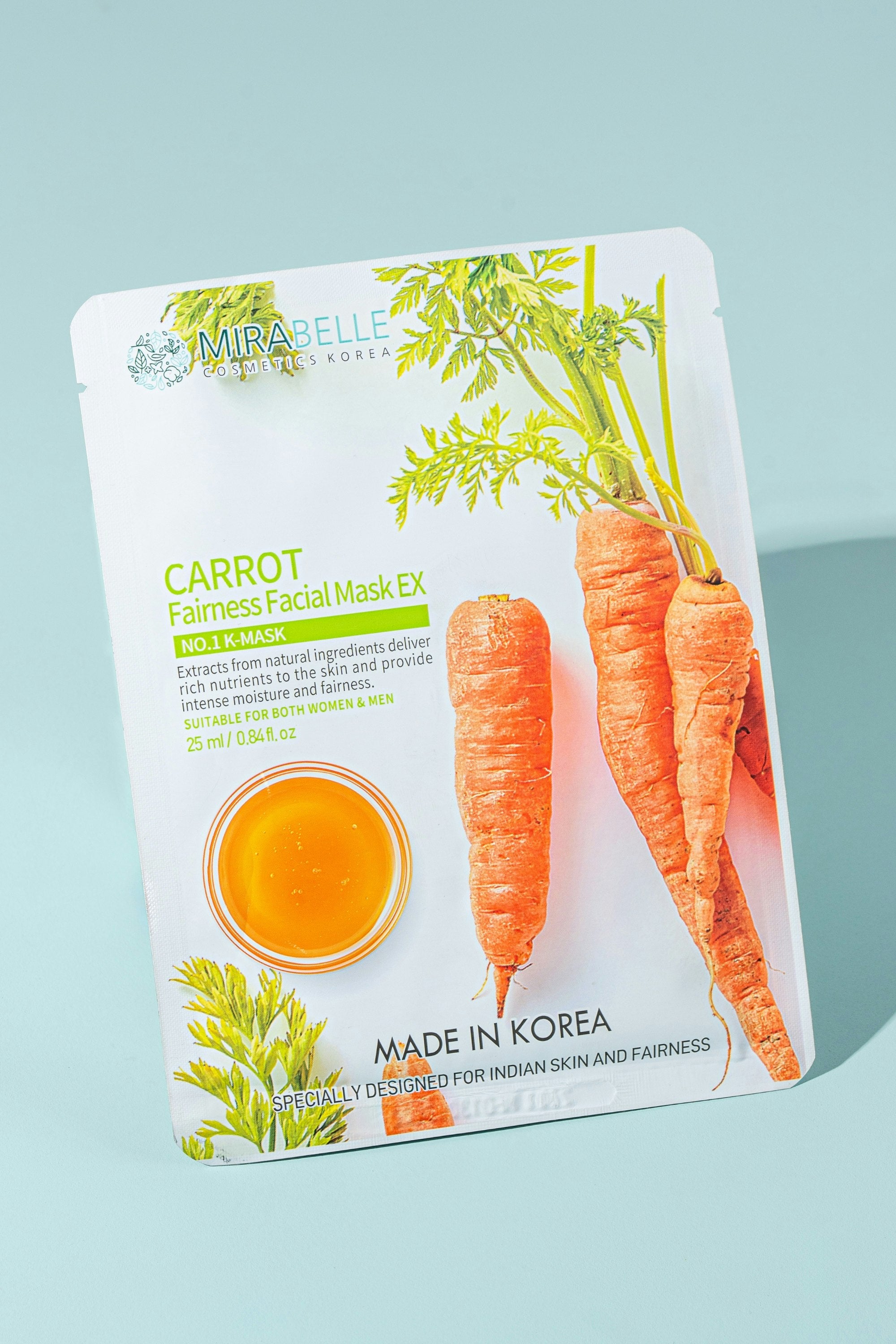 Carrot Fairness Facial Sheet Mask EX