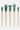 Elements Super-Natural Face Makeup Brush Kit, 5 Pieces