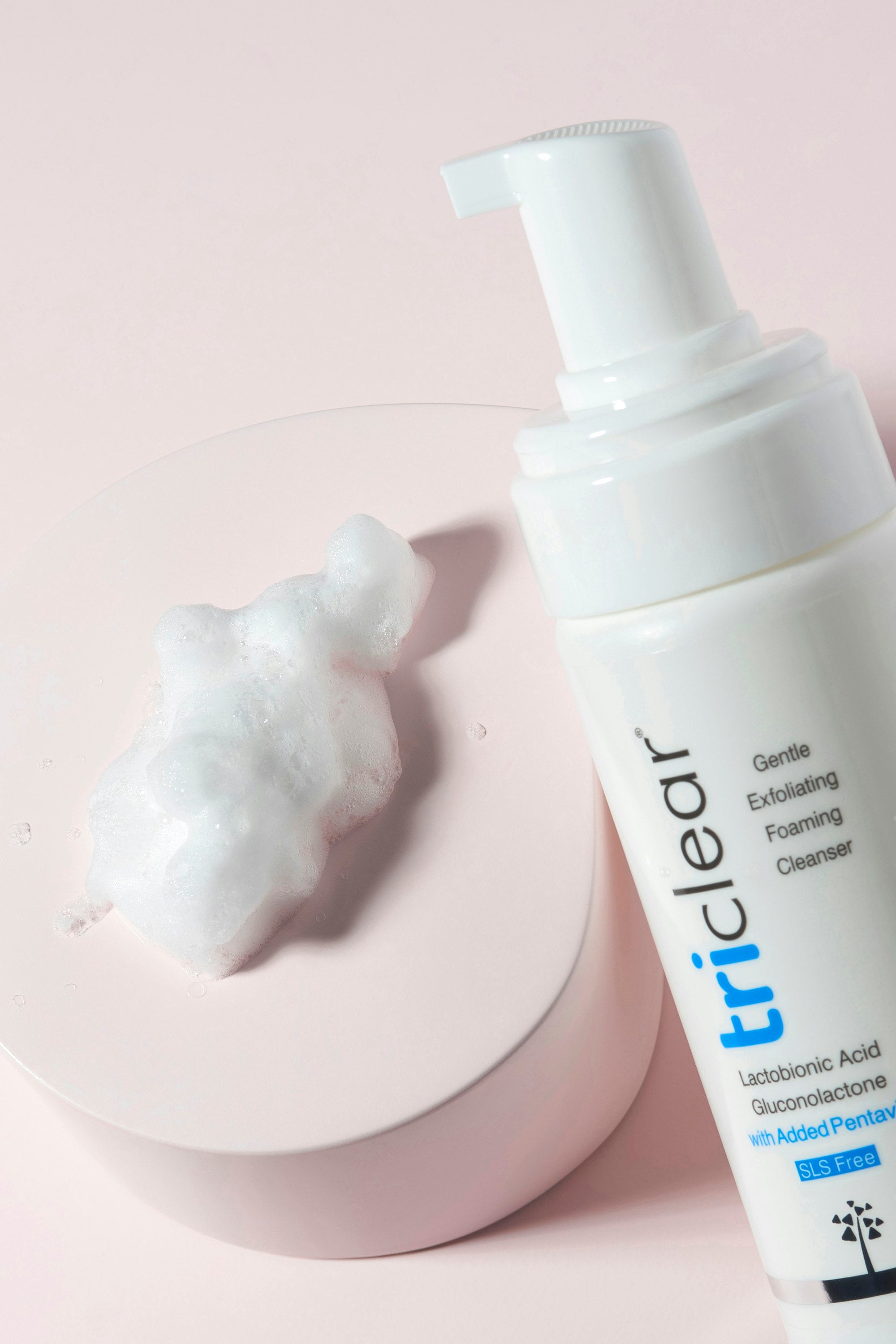 Triclear Gentle Exfoliating Foaming Cleanser