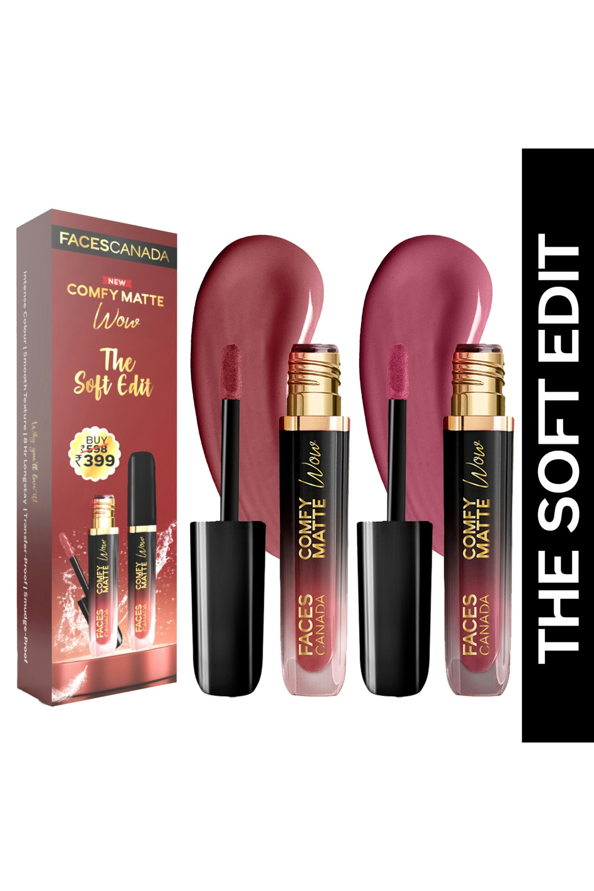 Comfy Matte Wow Liquid Lipstick Combo