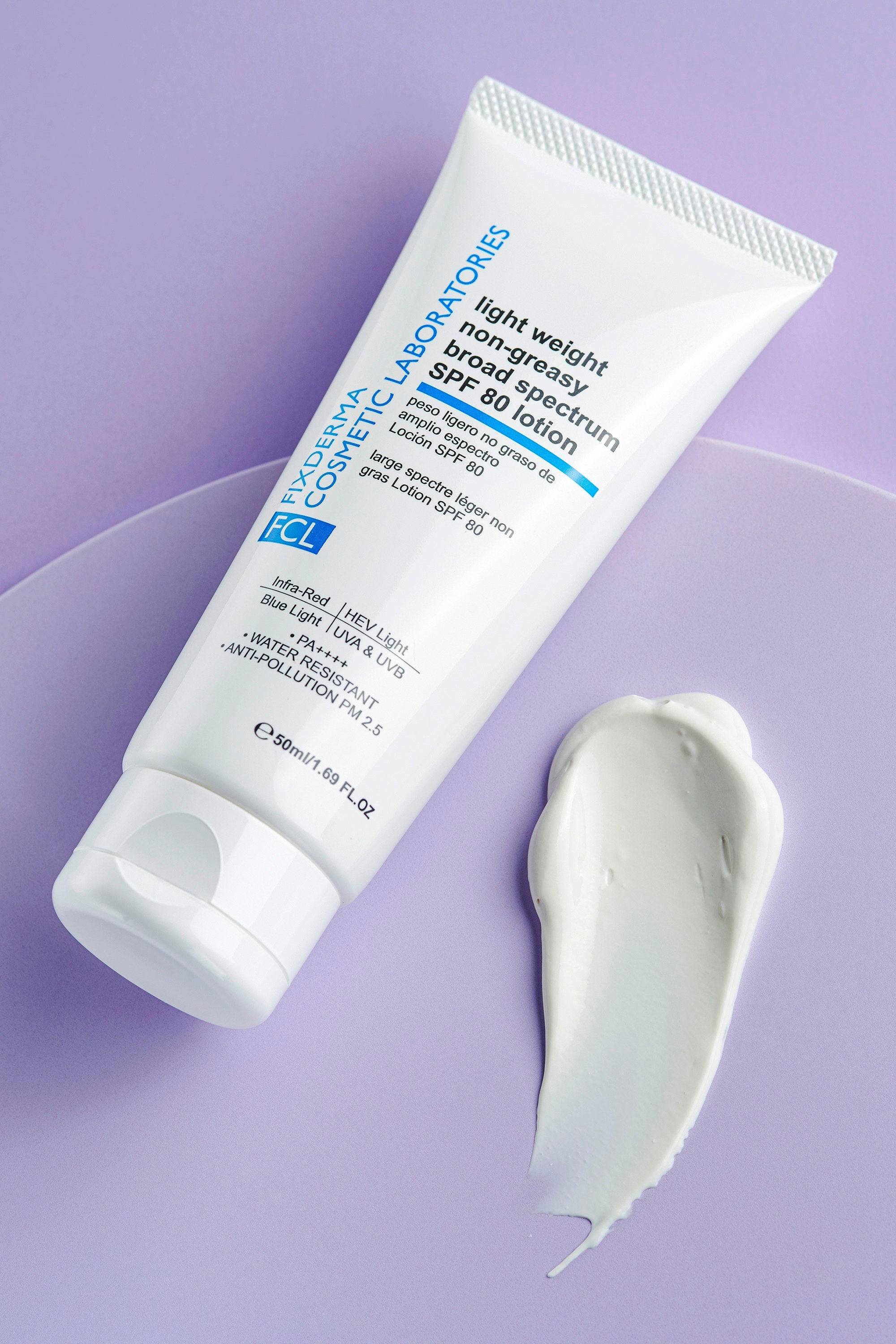Light weight Non-greasy Broad Spectrum Lotion SPF 80 PA++++ Lotion