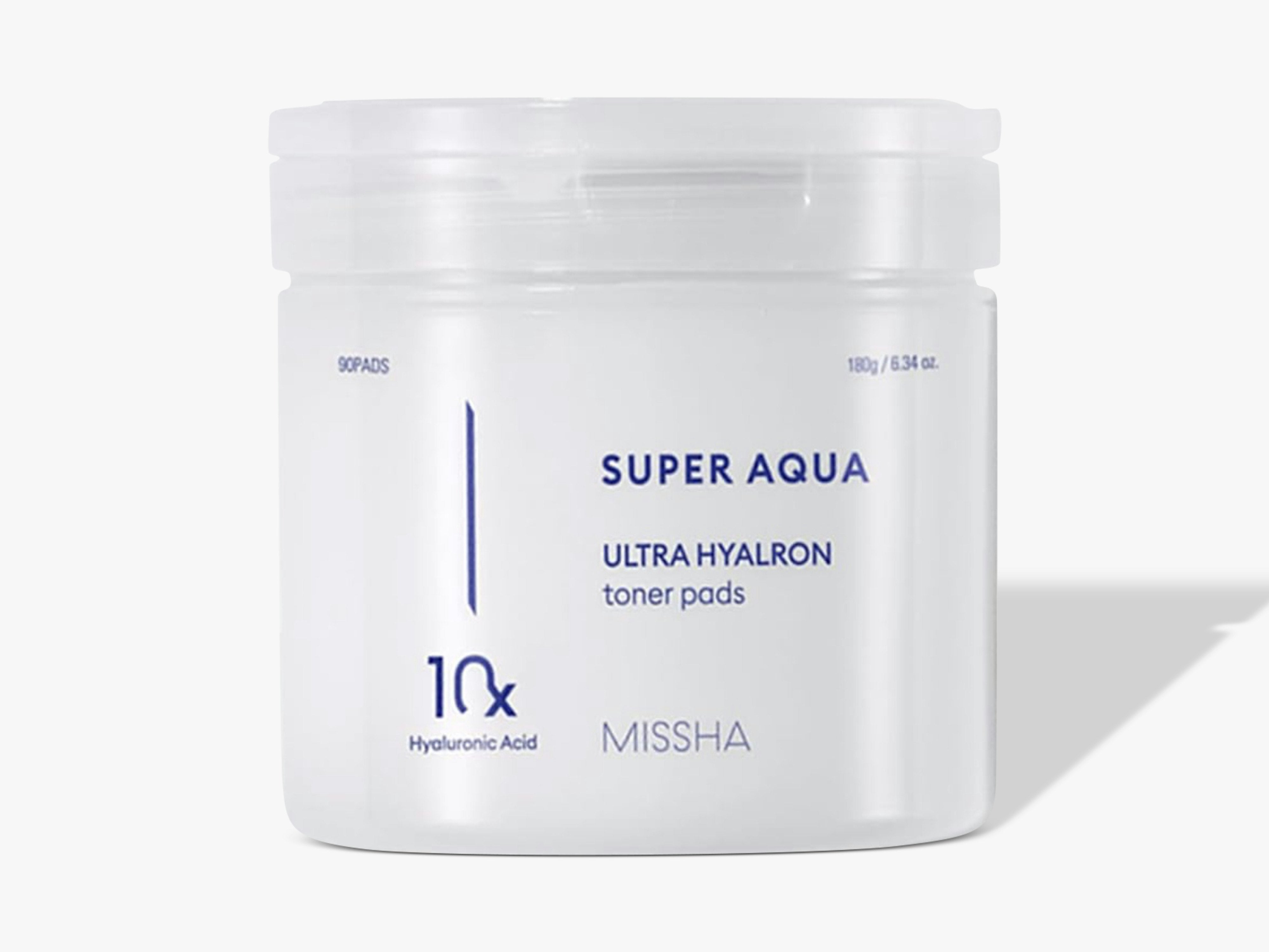 Super Aqua Ultra Hyalron Toner Pads
