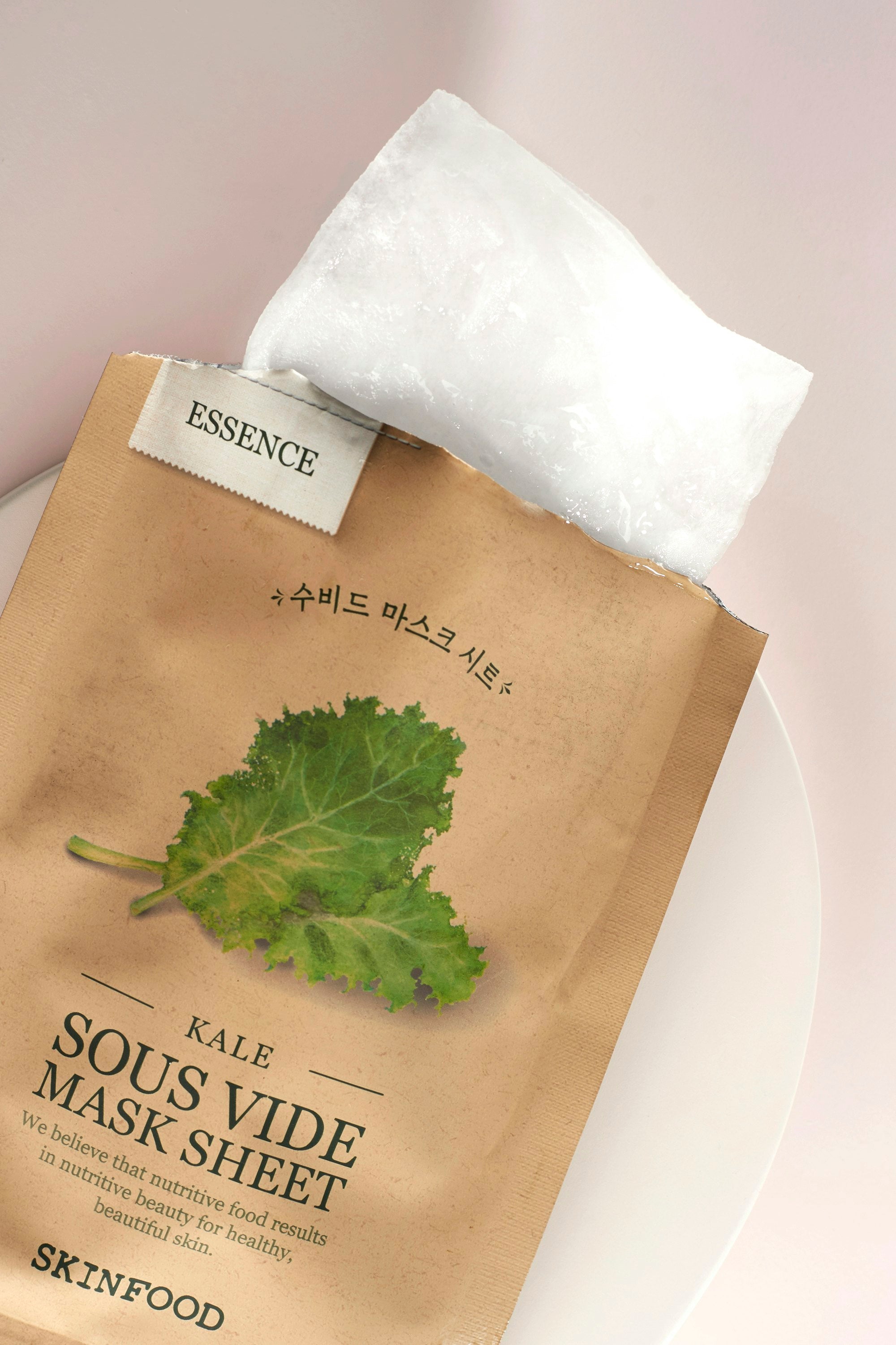 Kale Sous Vide Mask Sheet