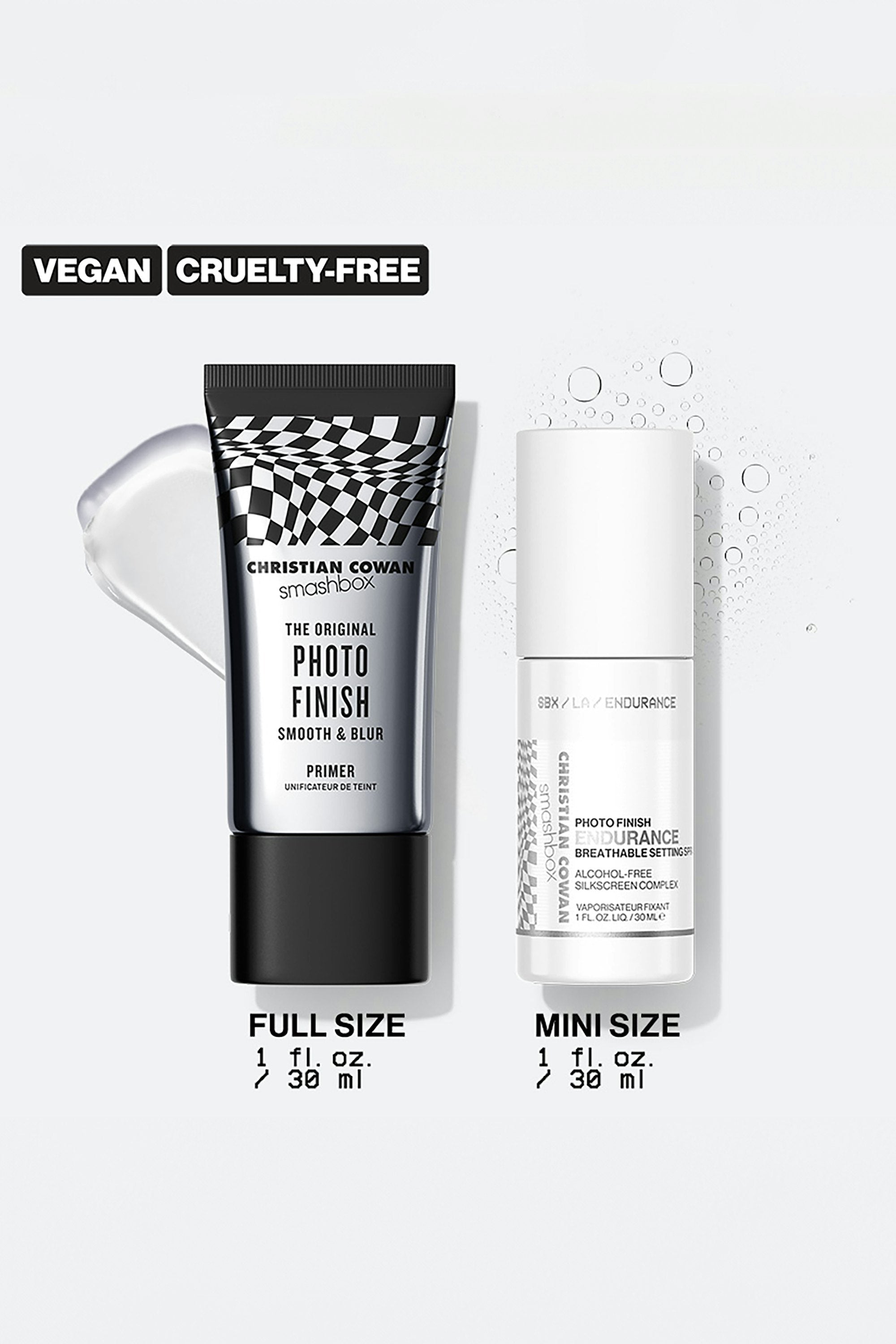 Christian Cowan Serving Base Full-Size Primer + Mini Primer Setting Spray Set