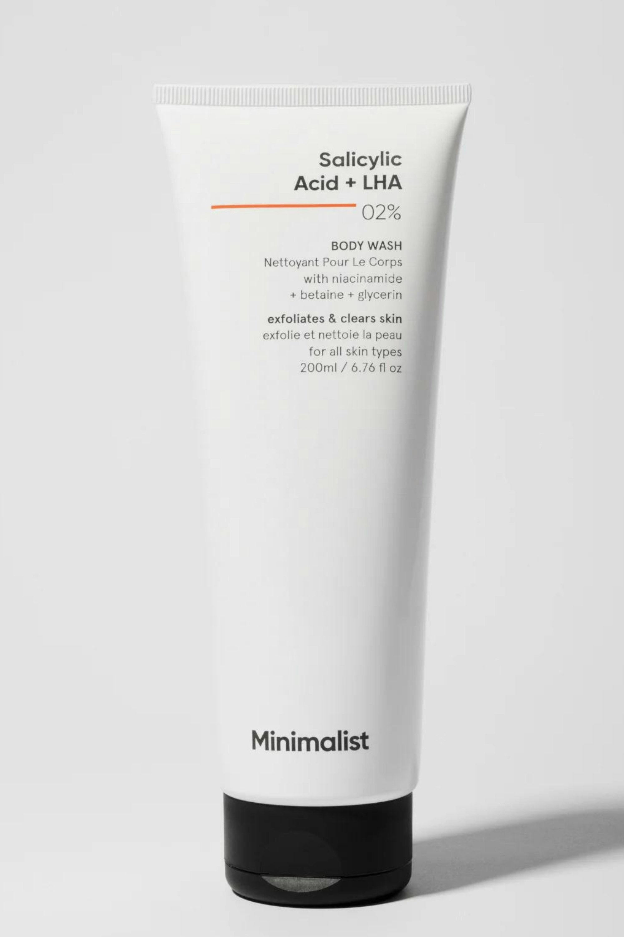 Salicylic Acid + LHA 02% Body Wash