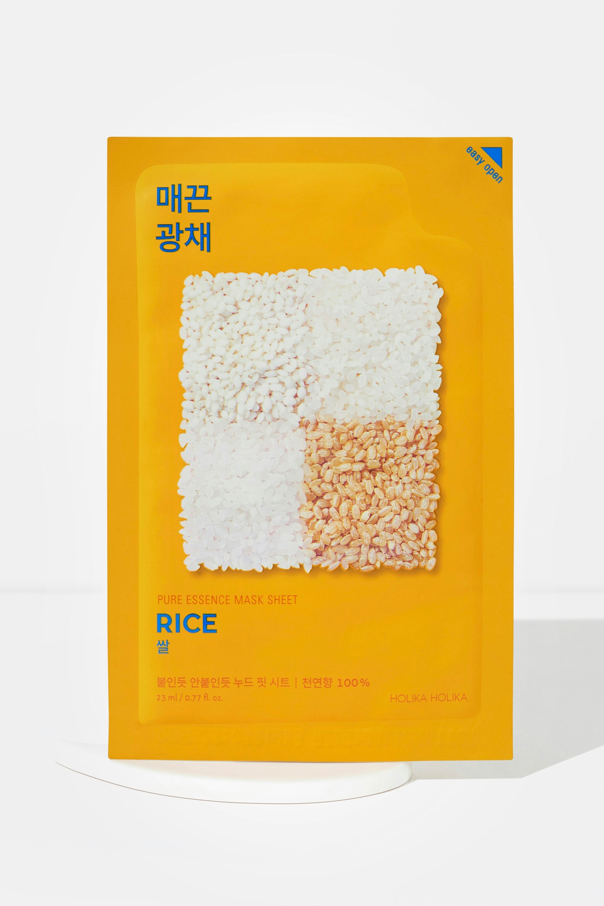 Pure Essence Mask Sheet - Rice