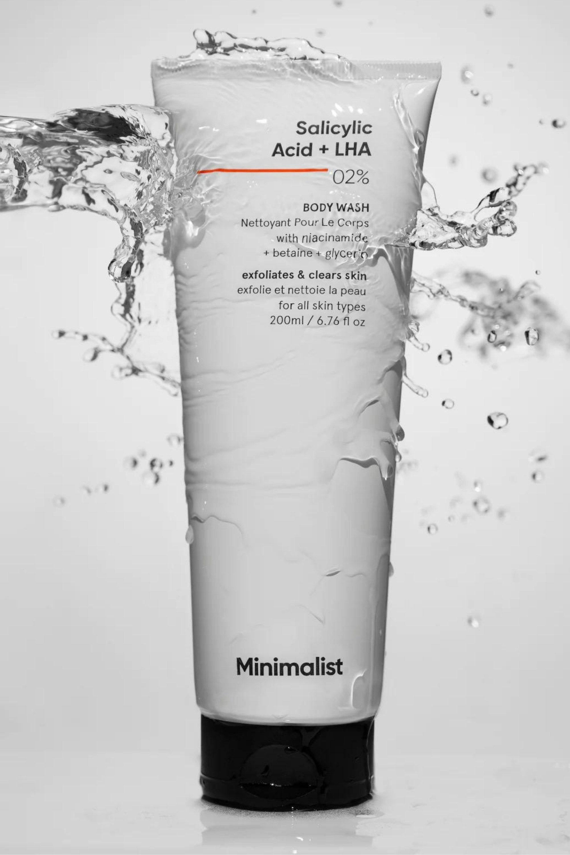 Salicylic Acid + LHA 02% Body Wash