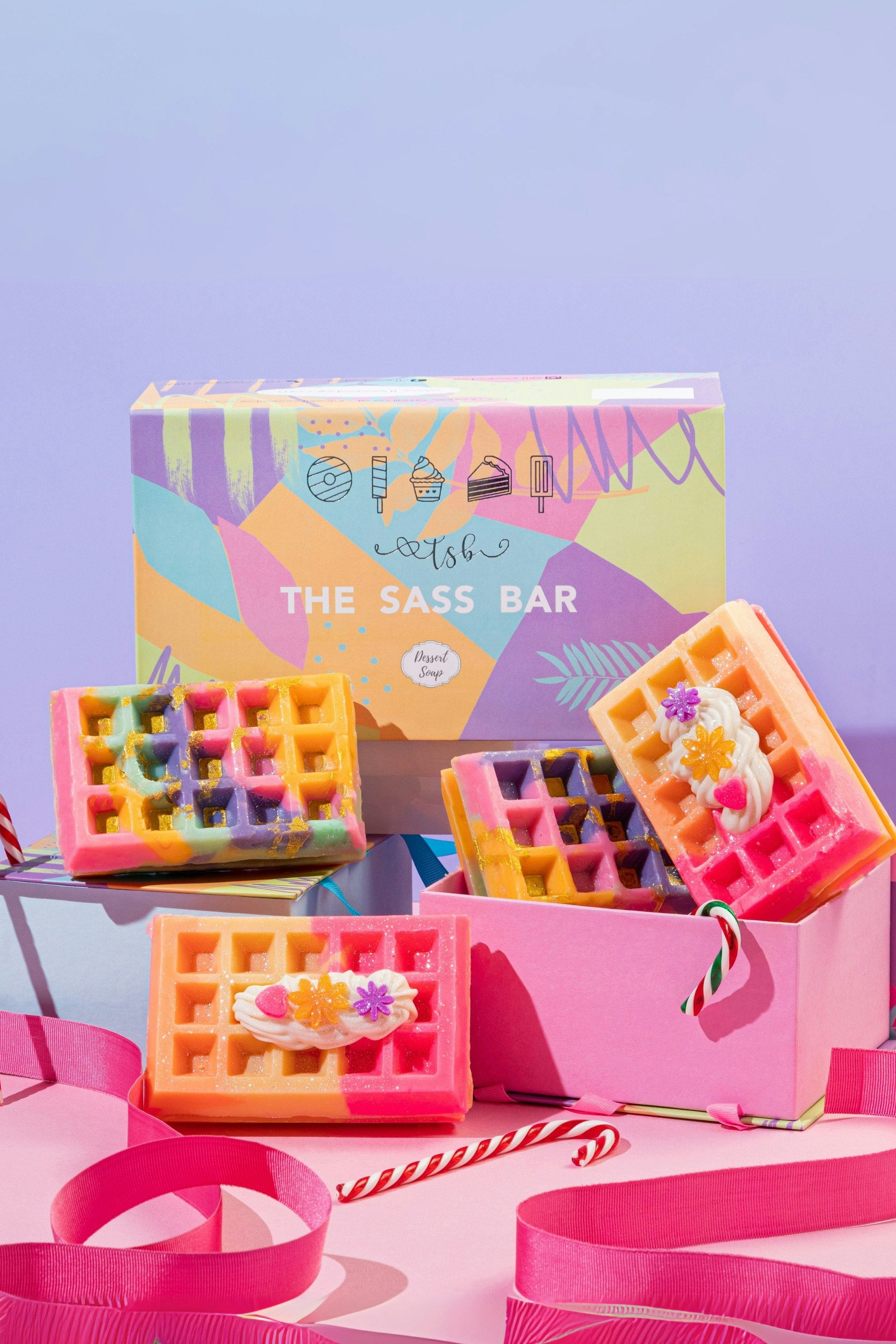 Love is in the Air Waffle Soap