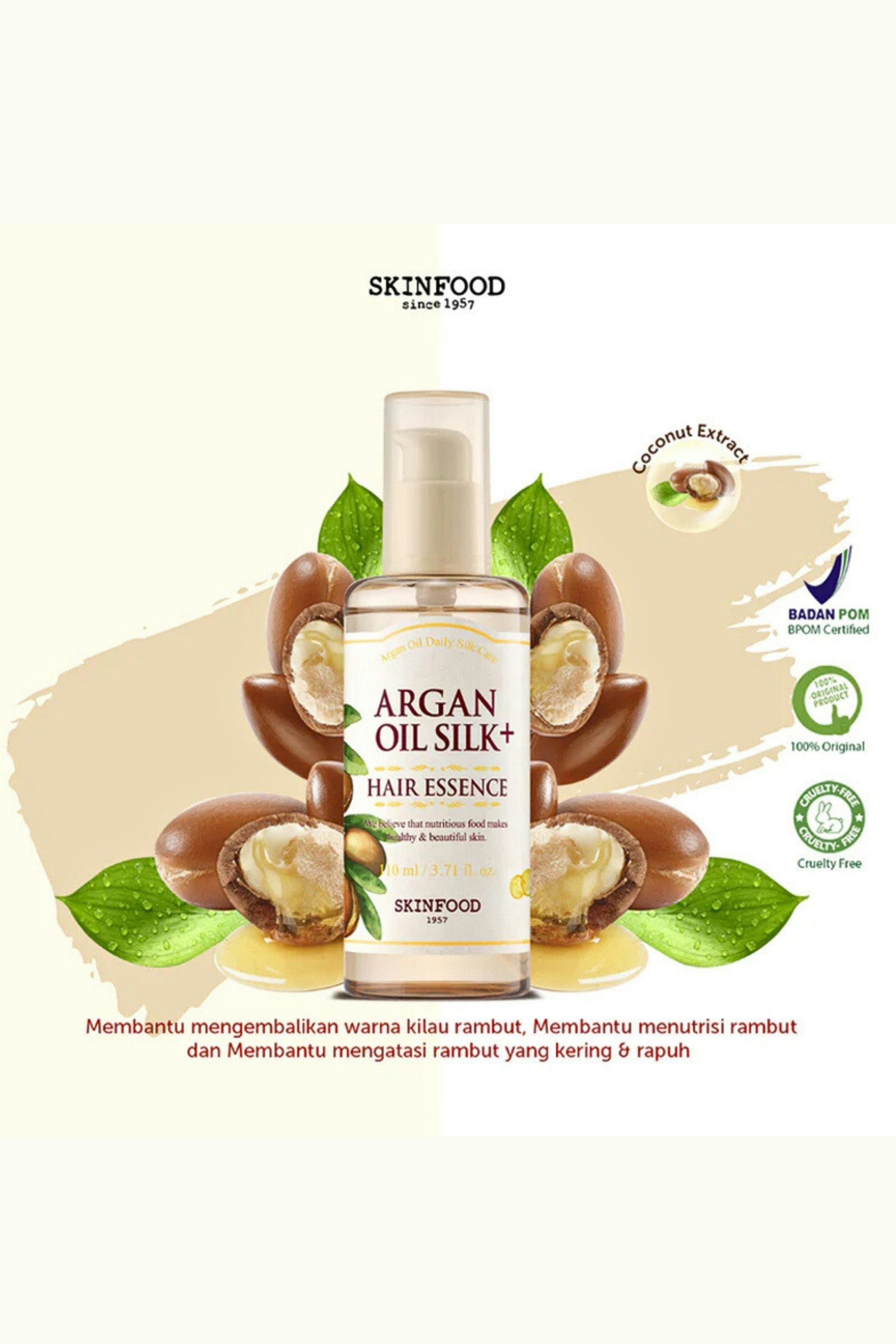 Argan Oil Silk Plus Hair Essence