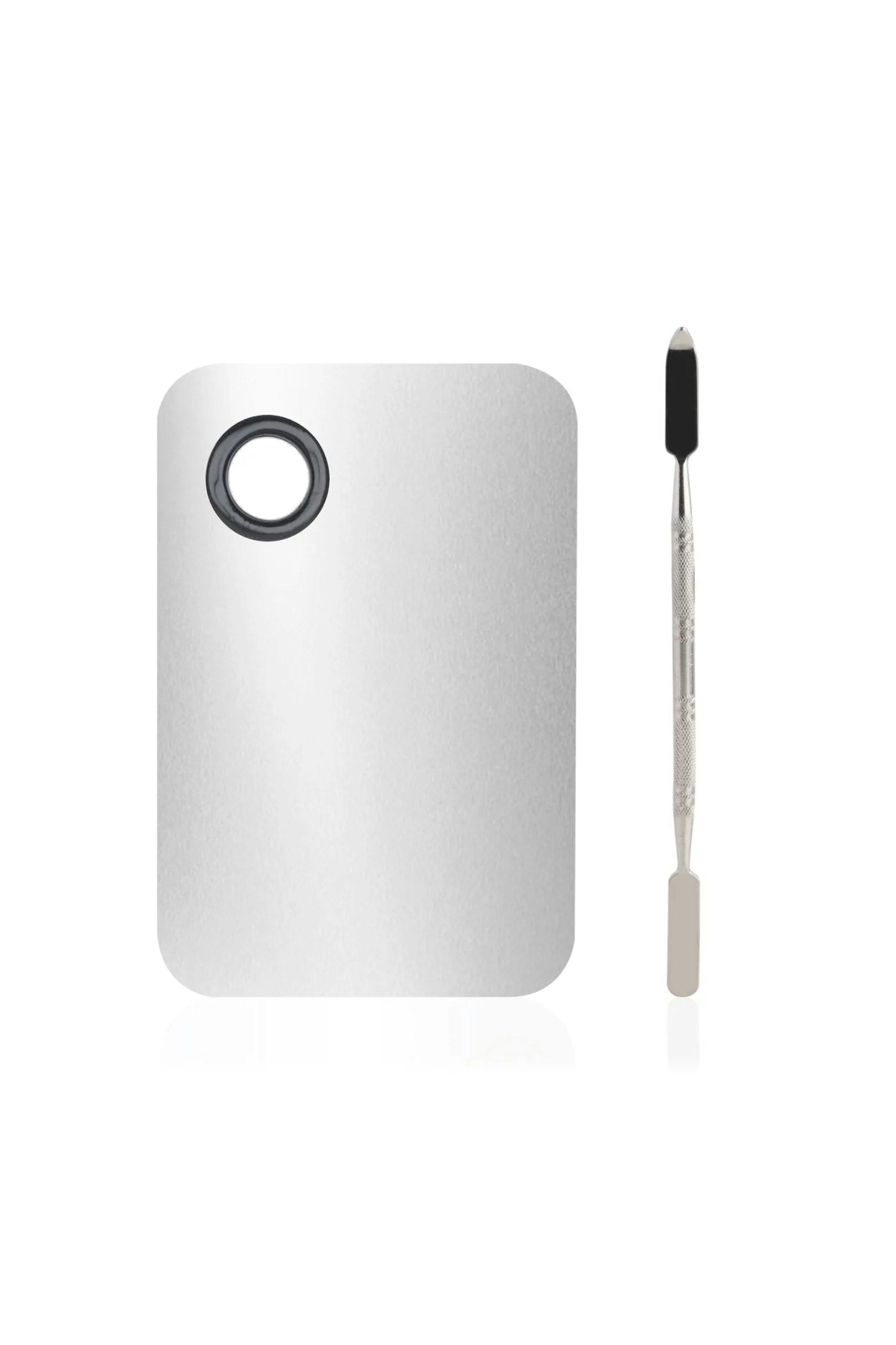 Metal Palette & Spatula Large