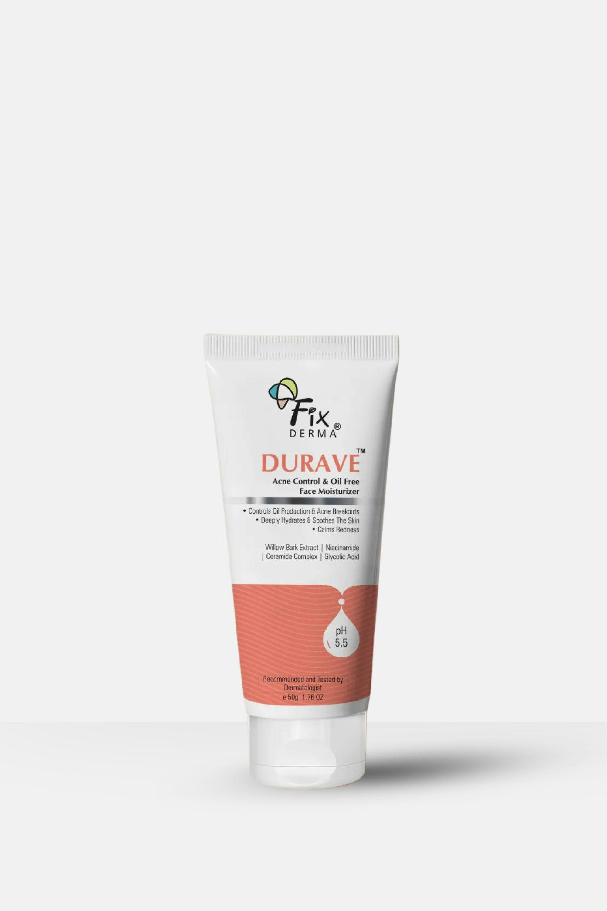 Durave Acne Control & Oil Free Face Moisturizer
