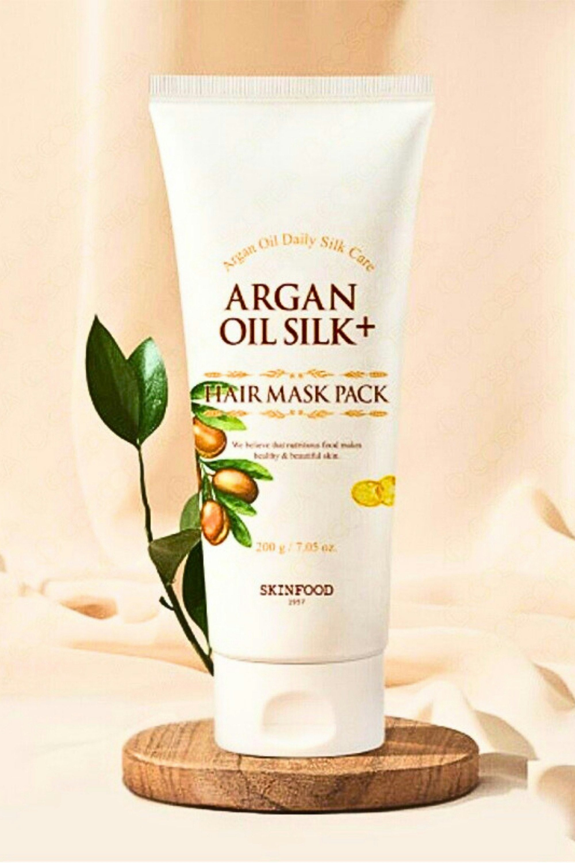 Argan Oil Silk Plus Hair Mask Pack