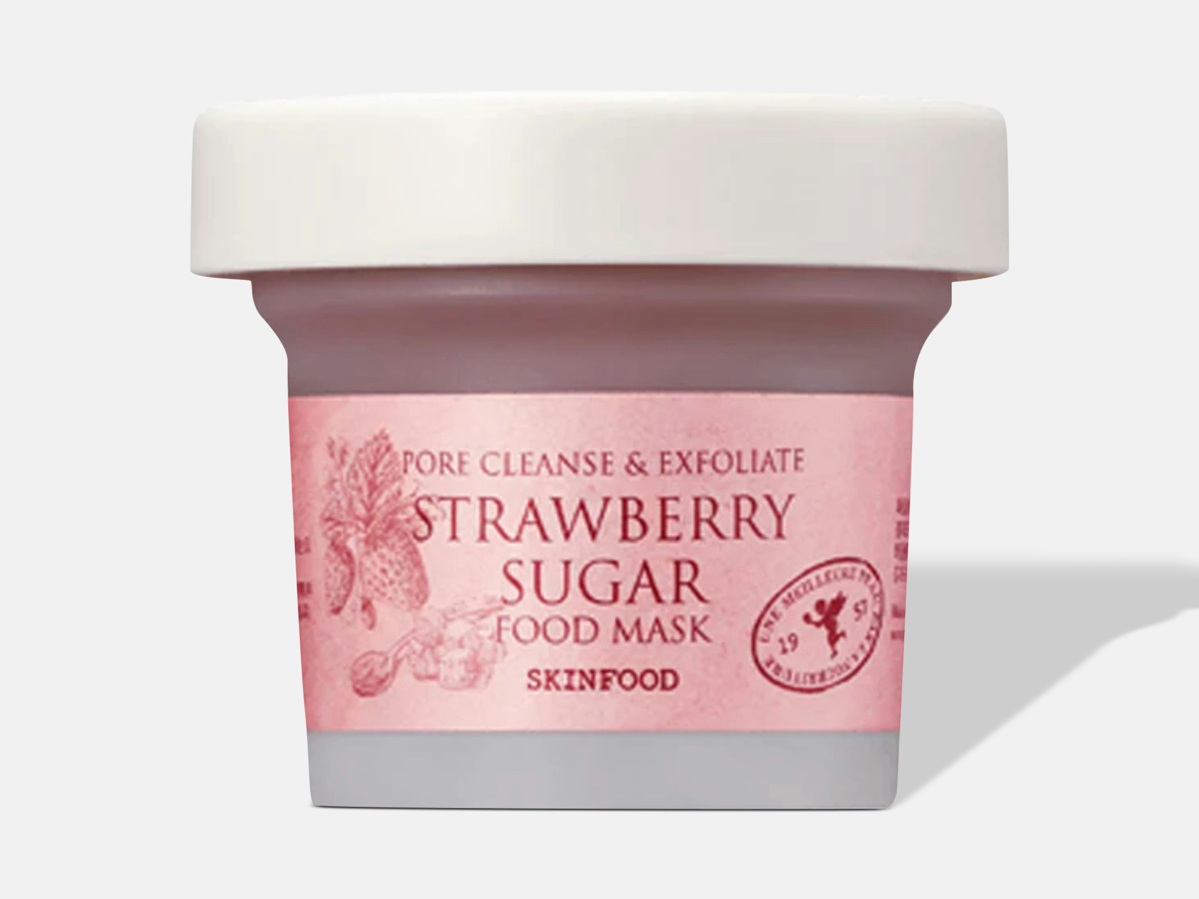 Strawberry Sugar Food Mask