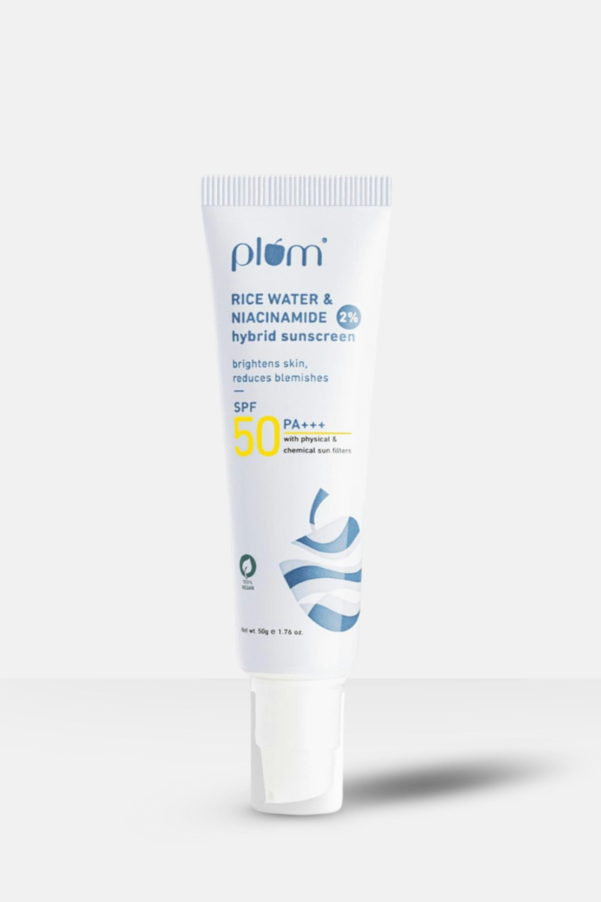 2% Niacinamide & Rice Water SPF 50 PA+++ Hybrid Sunscreen