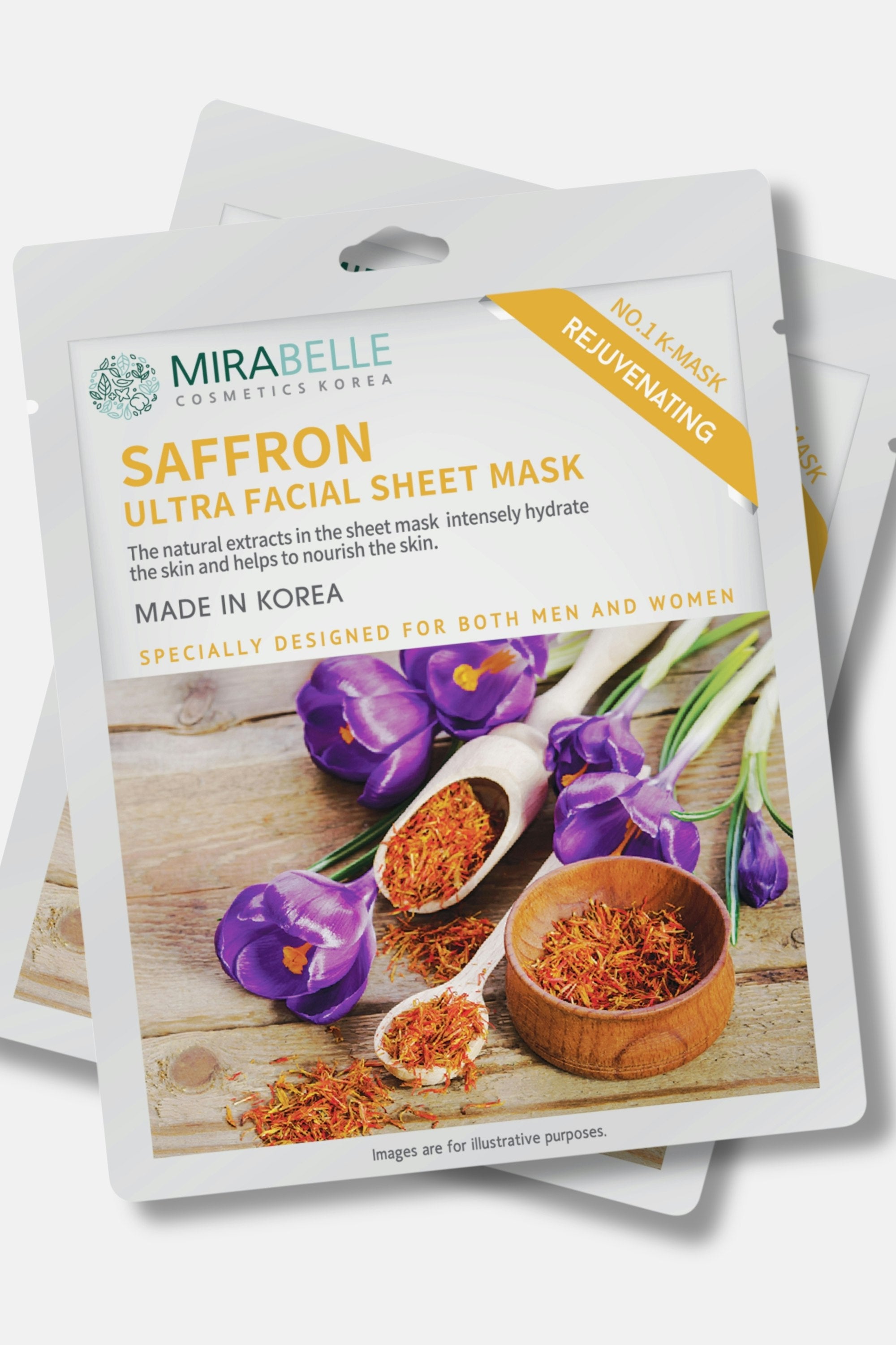 Saffron Ultra Facial Sheet Mask