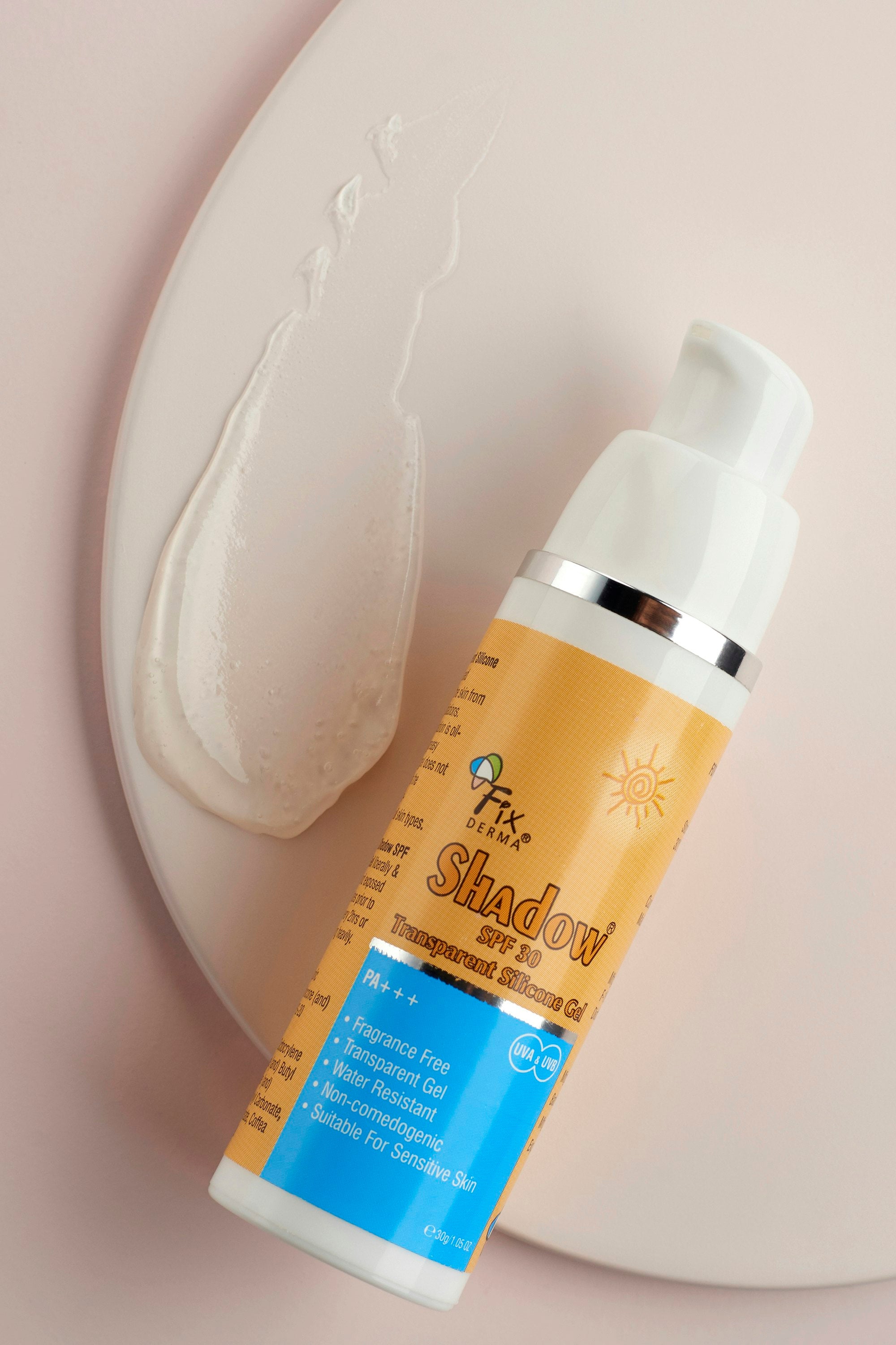 Shadow Transparent Silicone Gel SPF 30 PA+++