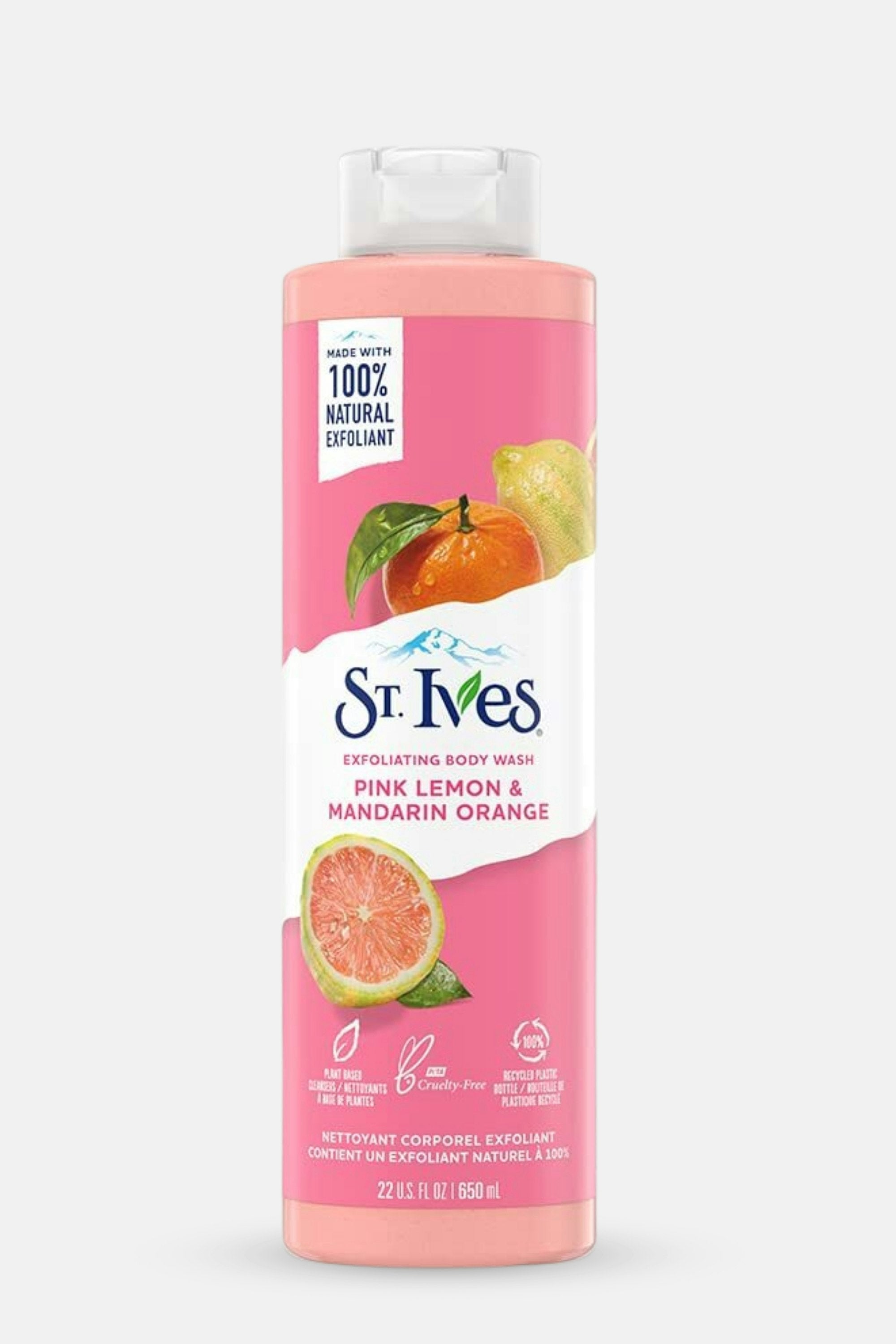 Exfoliating Body Wash - Pink Lemon & Mandarin Orange