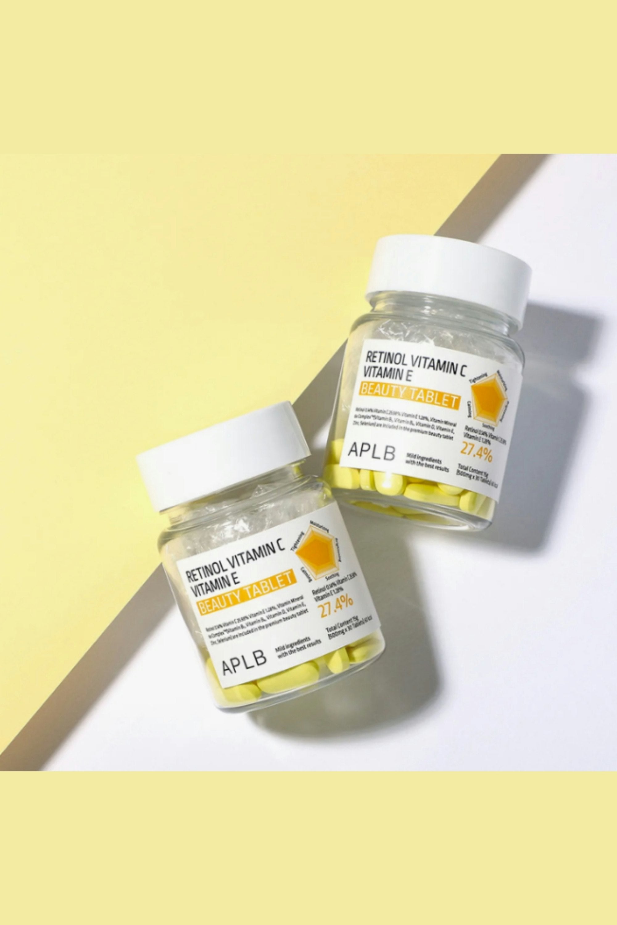 Retinol Vitamin C Vitamin E Beauty - 30 Tablets