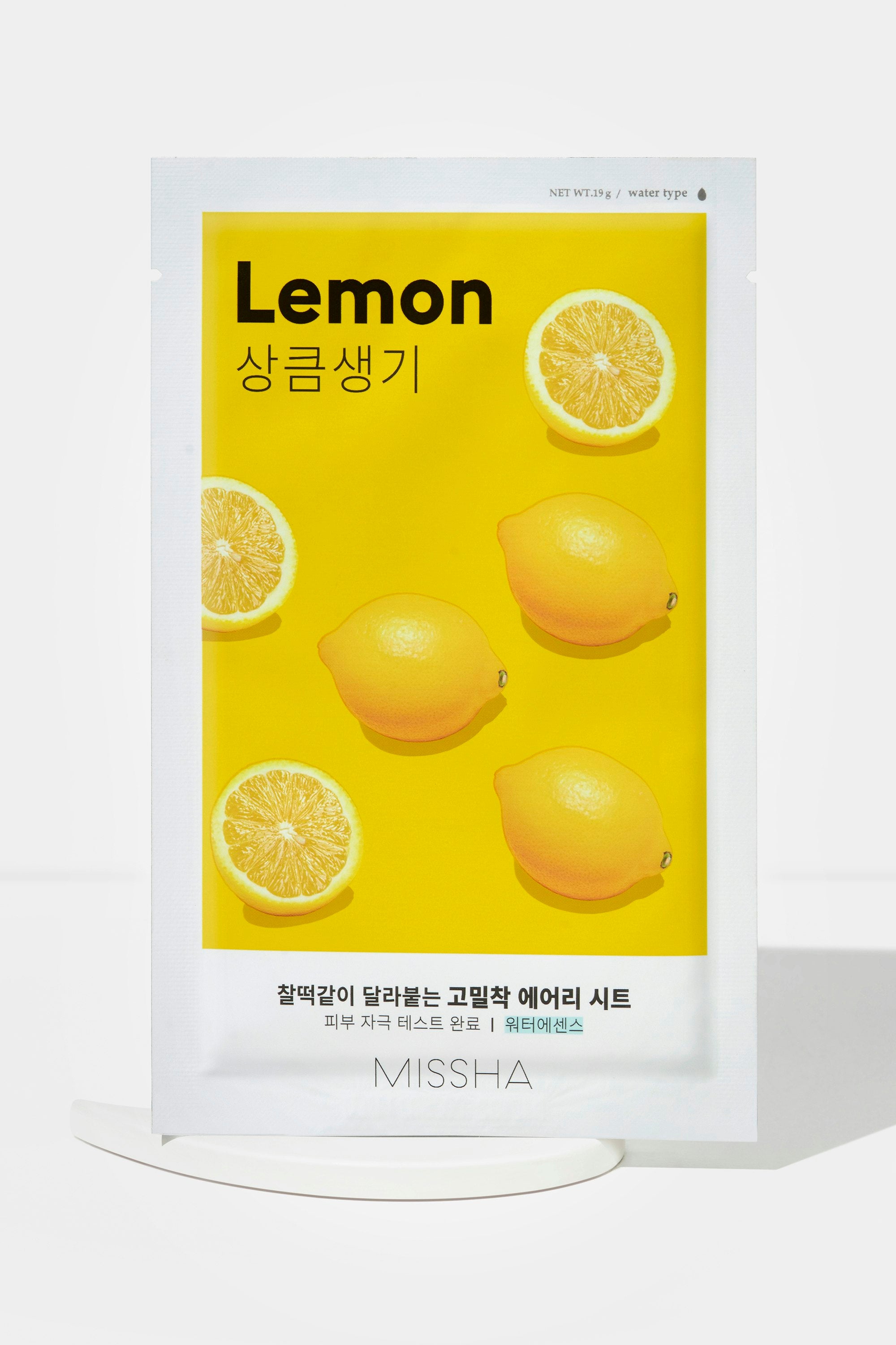 Airy Fit Sheet Mask - Lemon